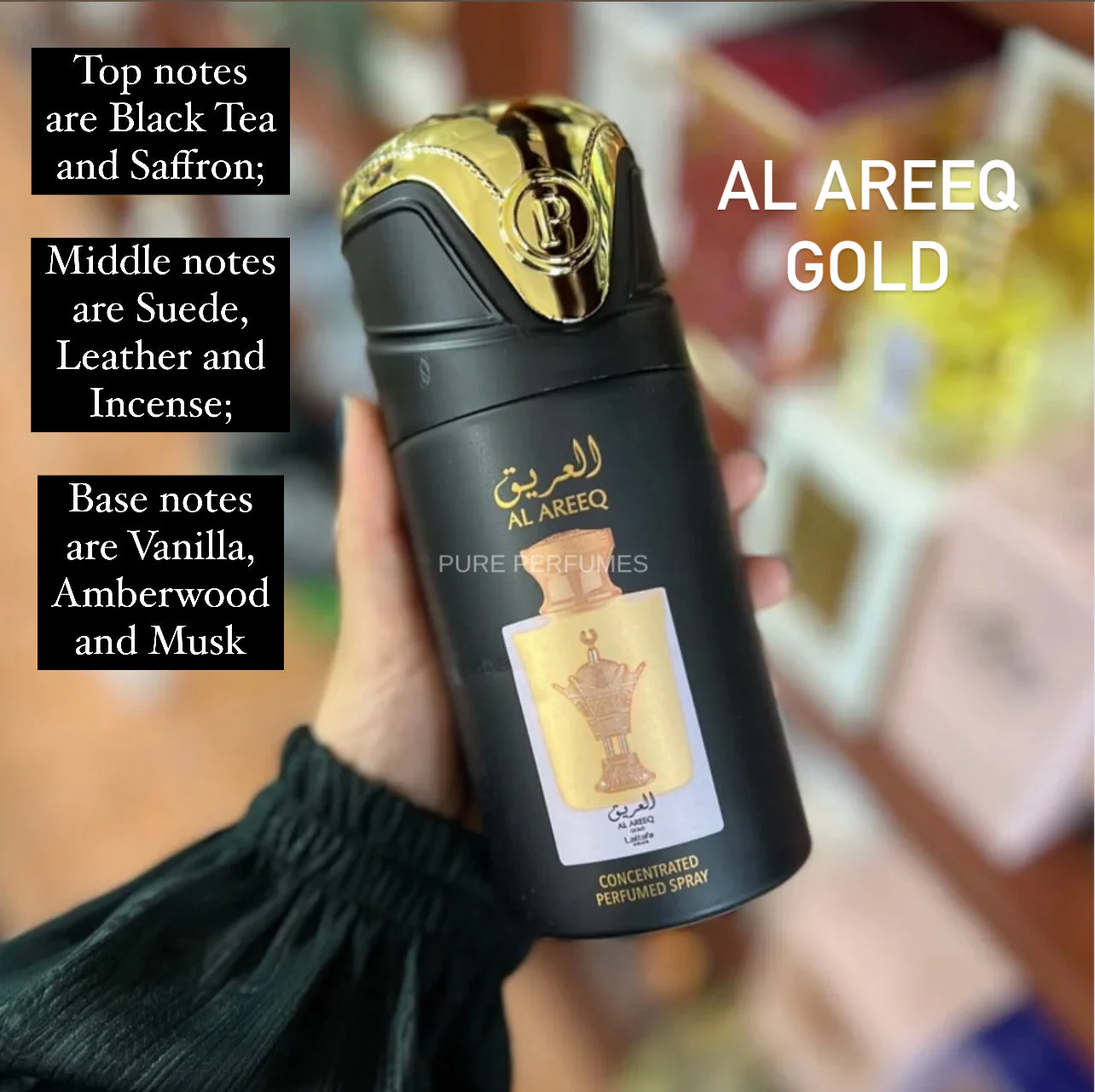 (2 PACK) Al Areeq Silver & Al Areeq Gold - 250ml Perfume Sprays - Image 3
