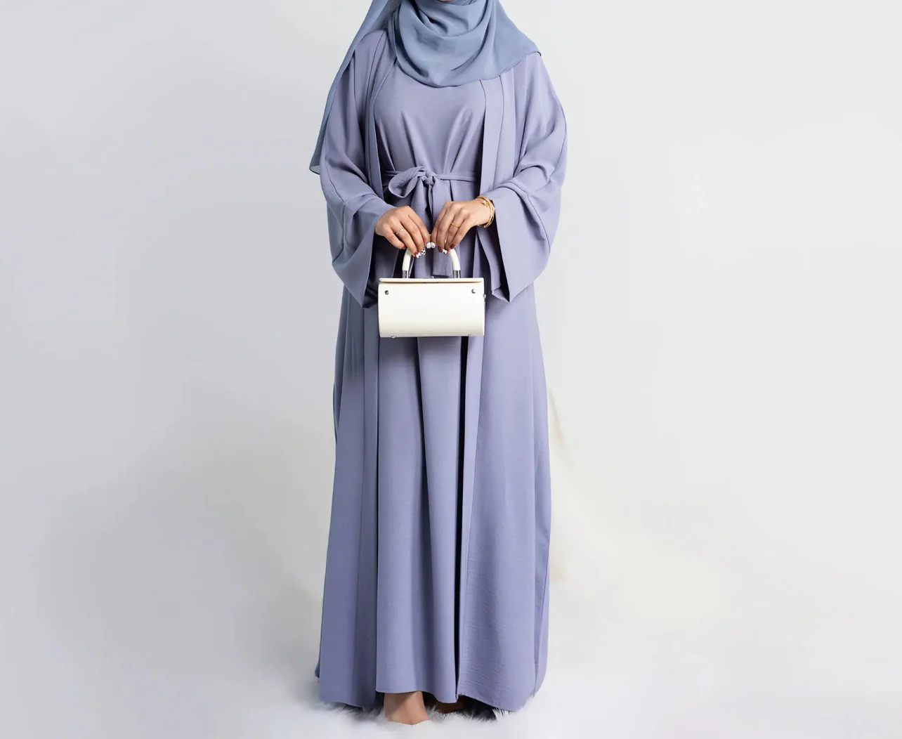 2 Piece Crinkle Abaya Set (Buy 1, Get 1 $10 OFF) - Image 13