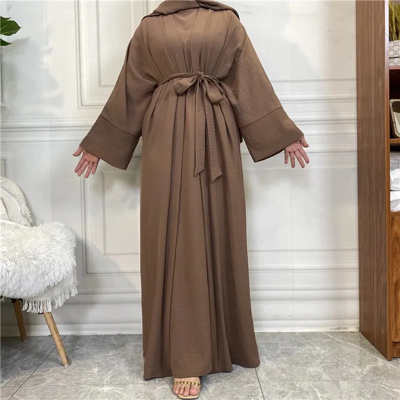 2 Piece Crinkle Abaya Set (Buy 1, Get 1 $10 OFF) - Image 9
