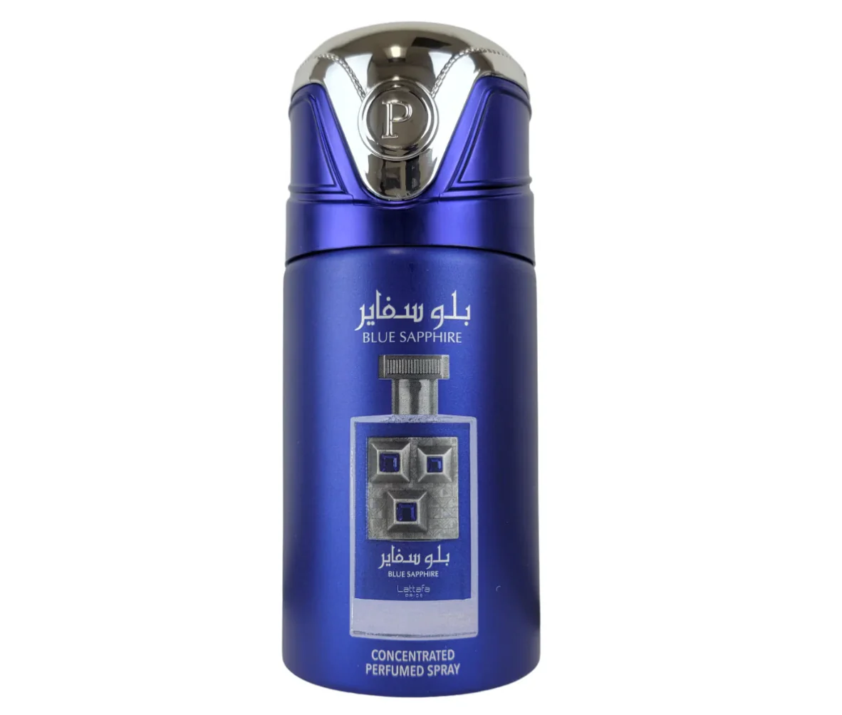 Lattafa Blue Sapphire Perfume Spray – 250ml | Fresh, Bold & Elegant Fragrance for Men - Image 2