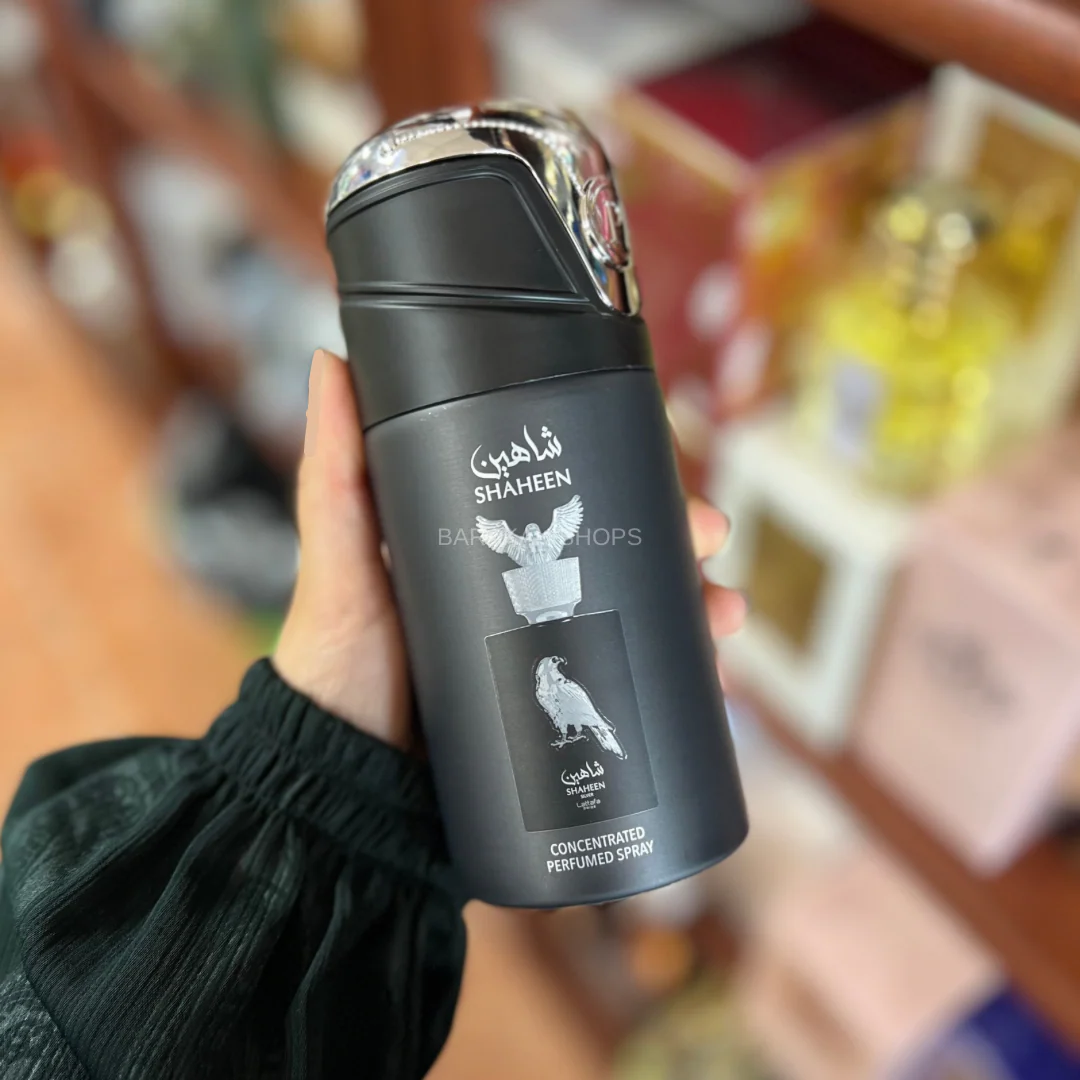 Lattafa Shaheen Silver Perfume Spray – 250ml | Fresh, Woody & Elegant Fragrance - Image 2