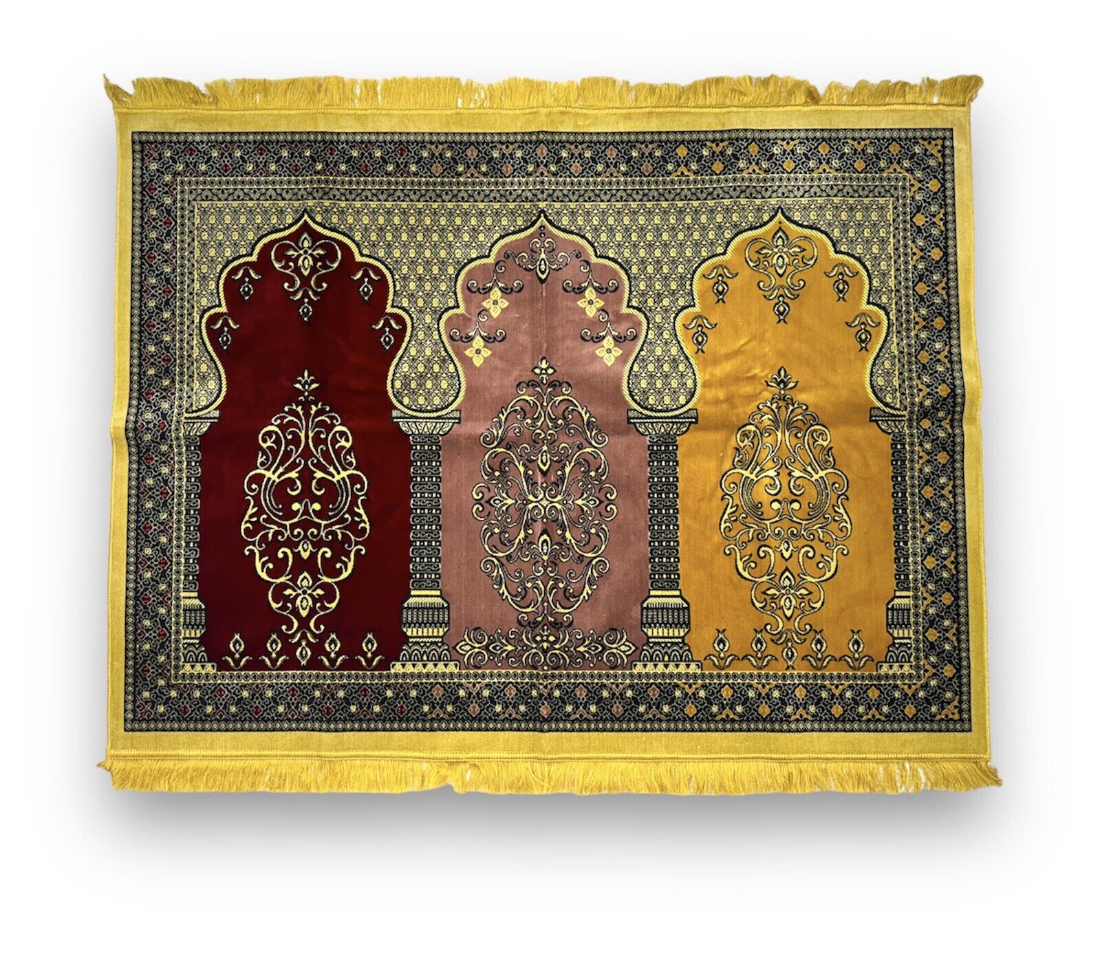 3 Person Prayer Rug - 1007
