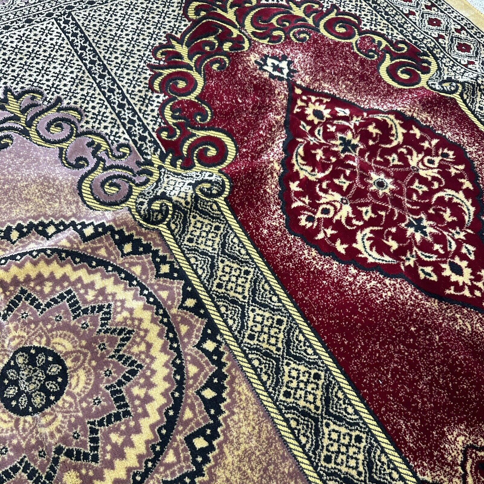 3 Person Prayer Rug - 1009 - Image 3