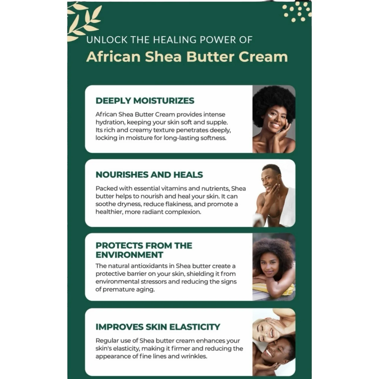 African Shea Butter Cream - 4oz - Image 3