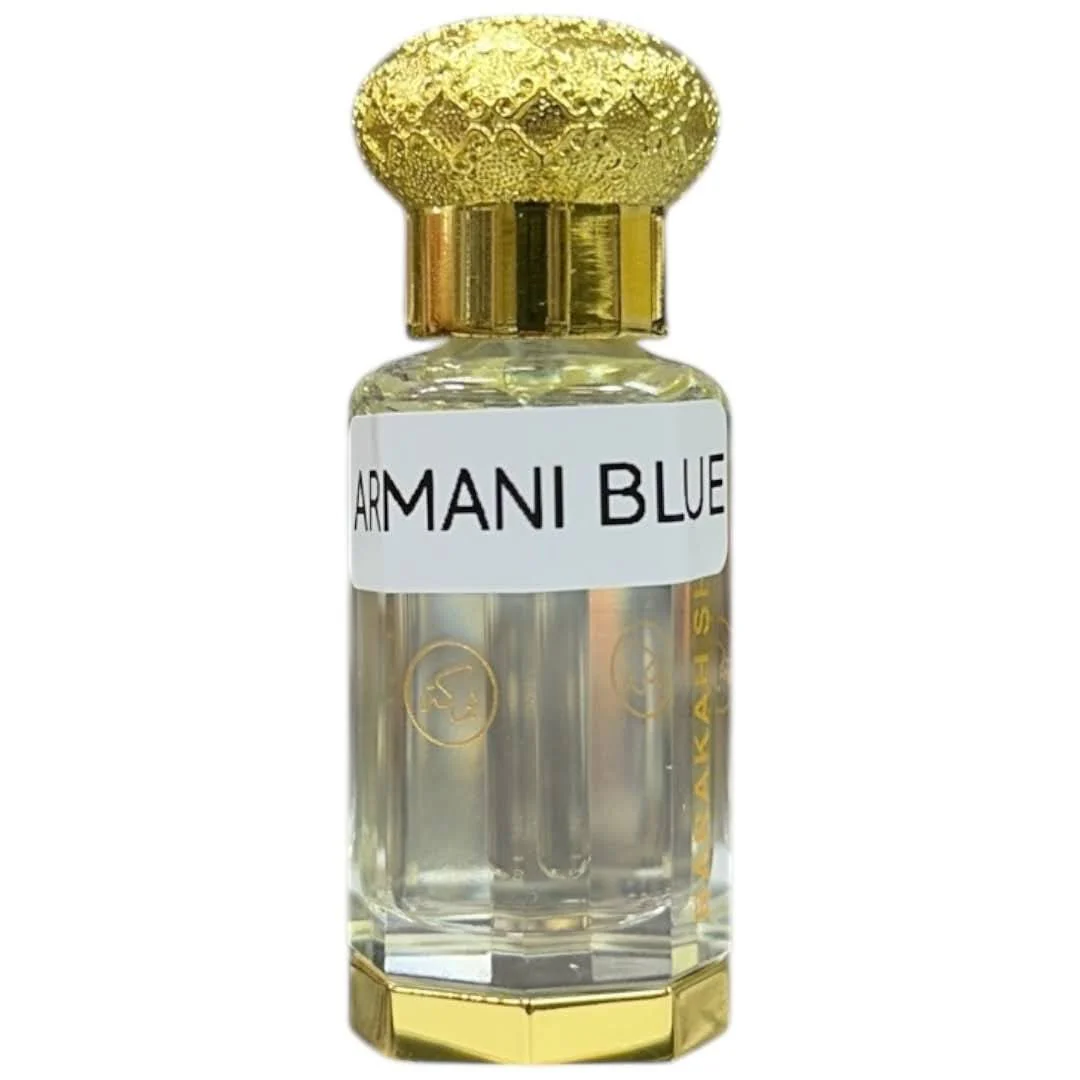 Armani Blue - 12ml Concentrated Attar Perfume Oil Long Lasting Alcohol Free - Image 2