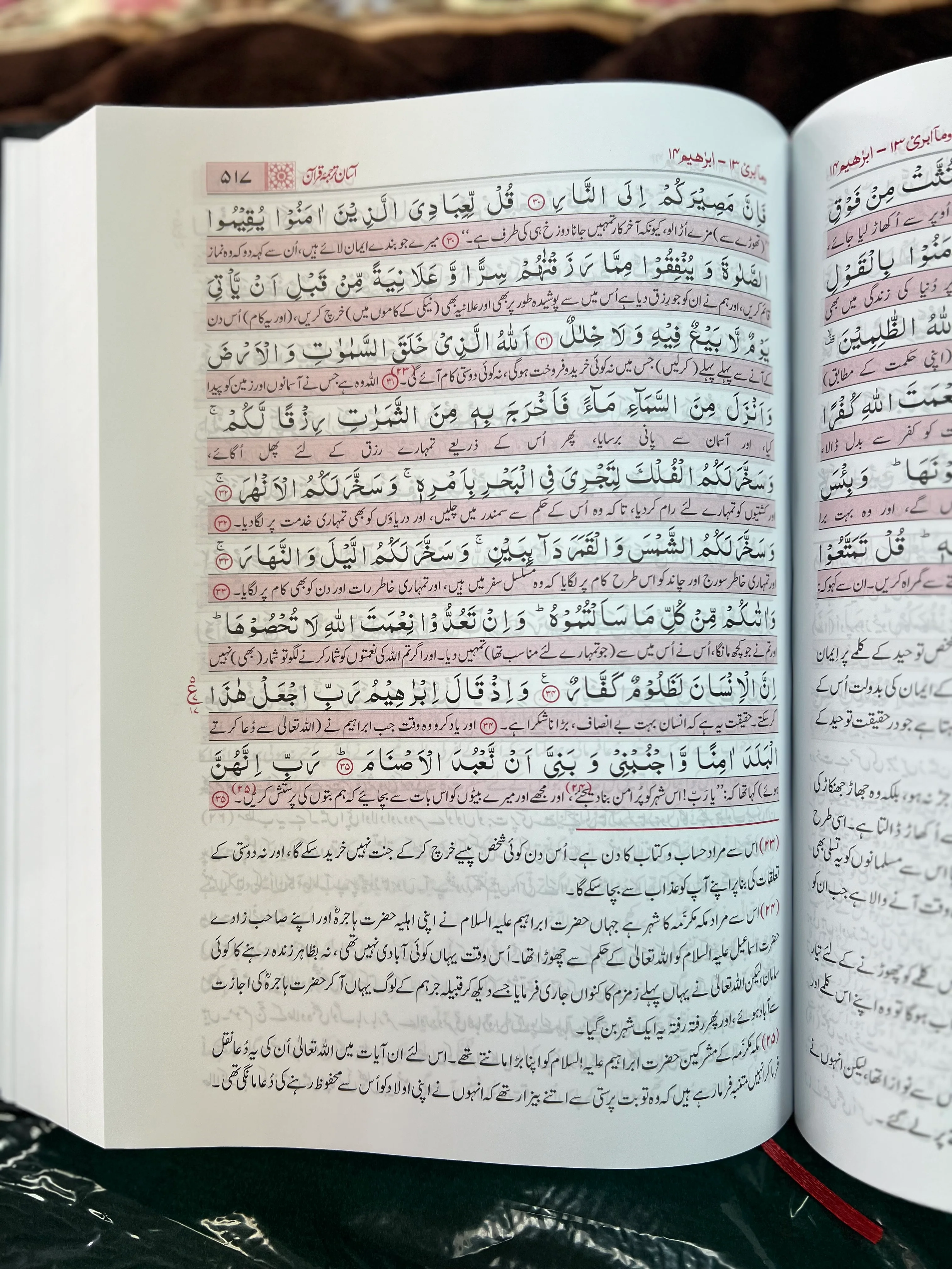Asan Tarjuma (Easy Urdu Translation of the Quran with Annotations) by Mufti Taqi Usmani - Image 3