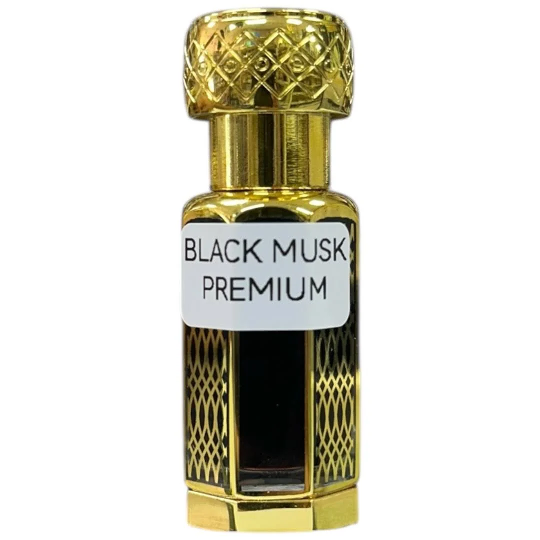 Black Musk Premium - 12ml Concentrated Attar Perfume Oil Long Lasting Alcohol Freei - Image 2