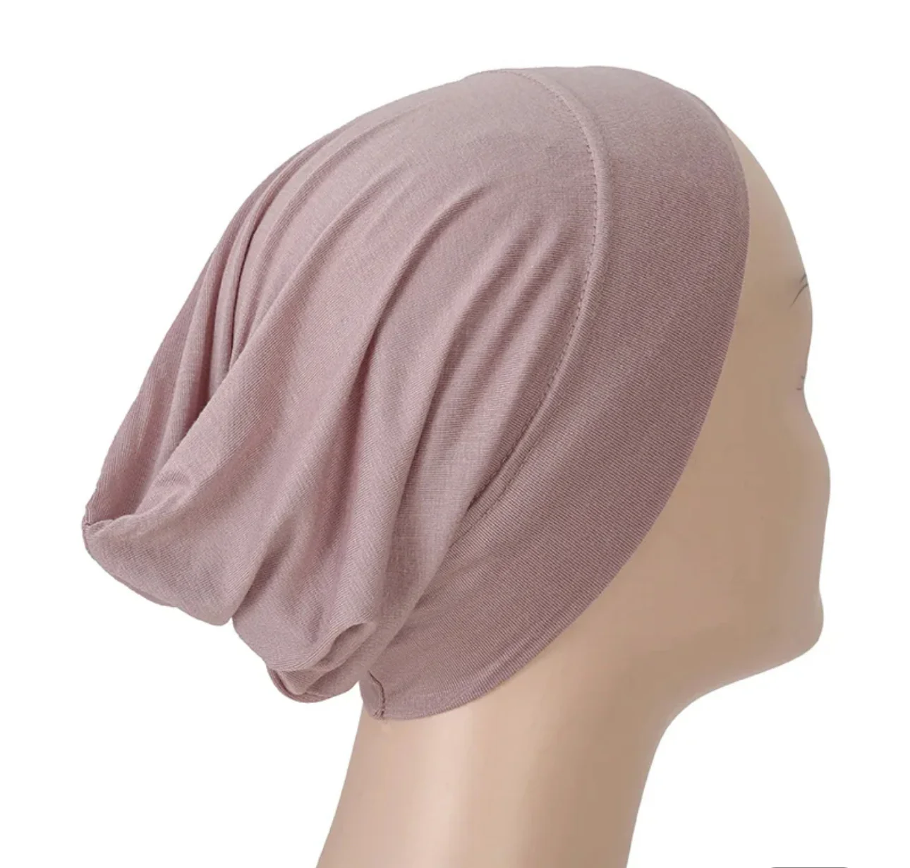 Jersey Bonnet Undercap - Mauve