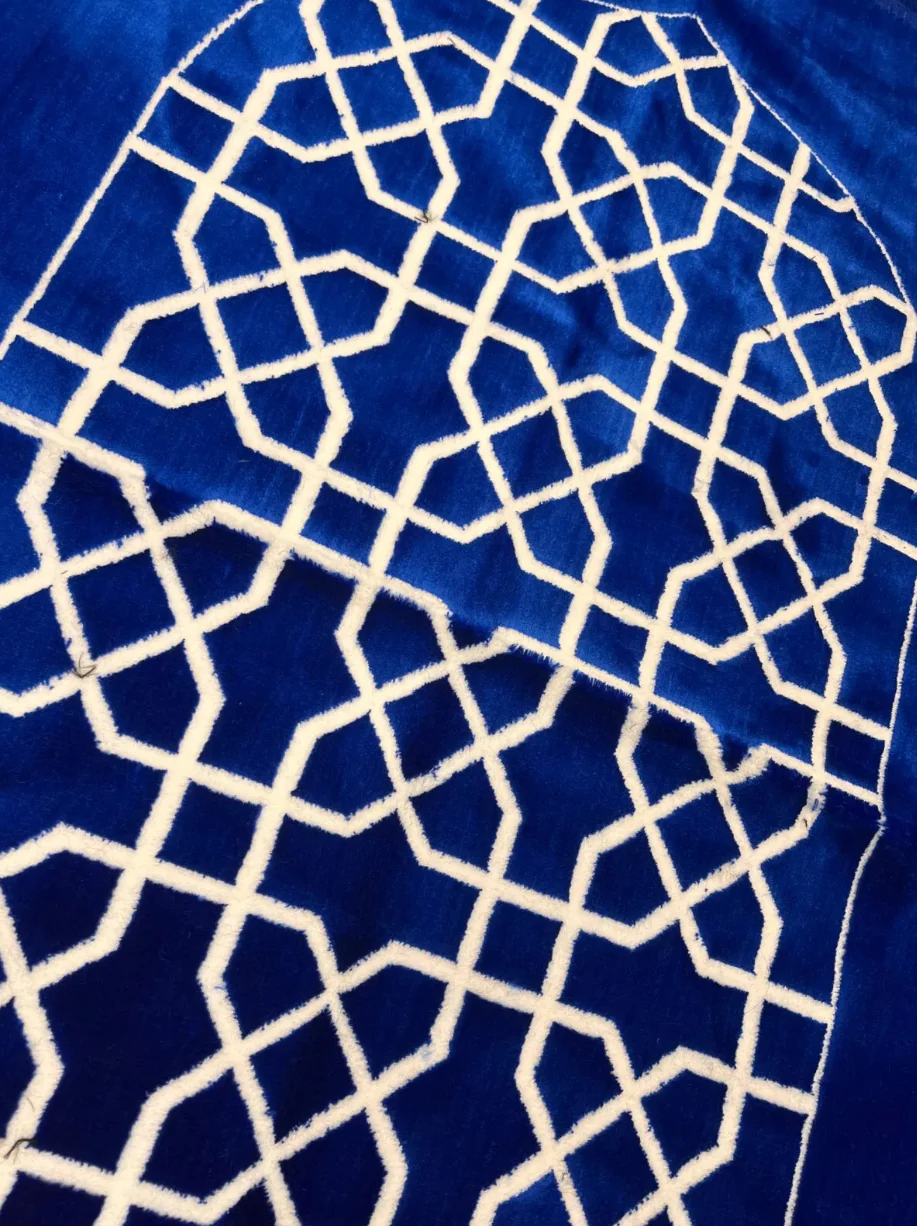 Elise Prayer Rug - Blue - Image 2