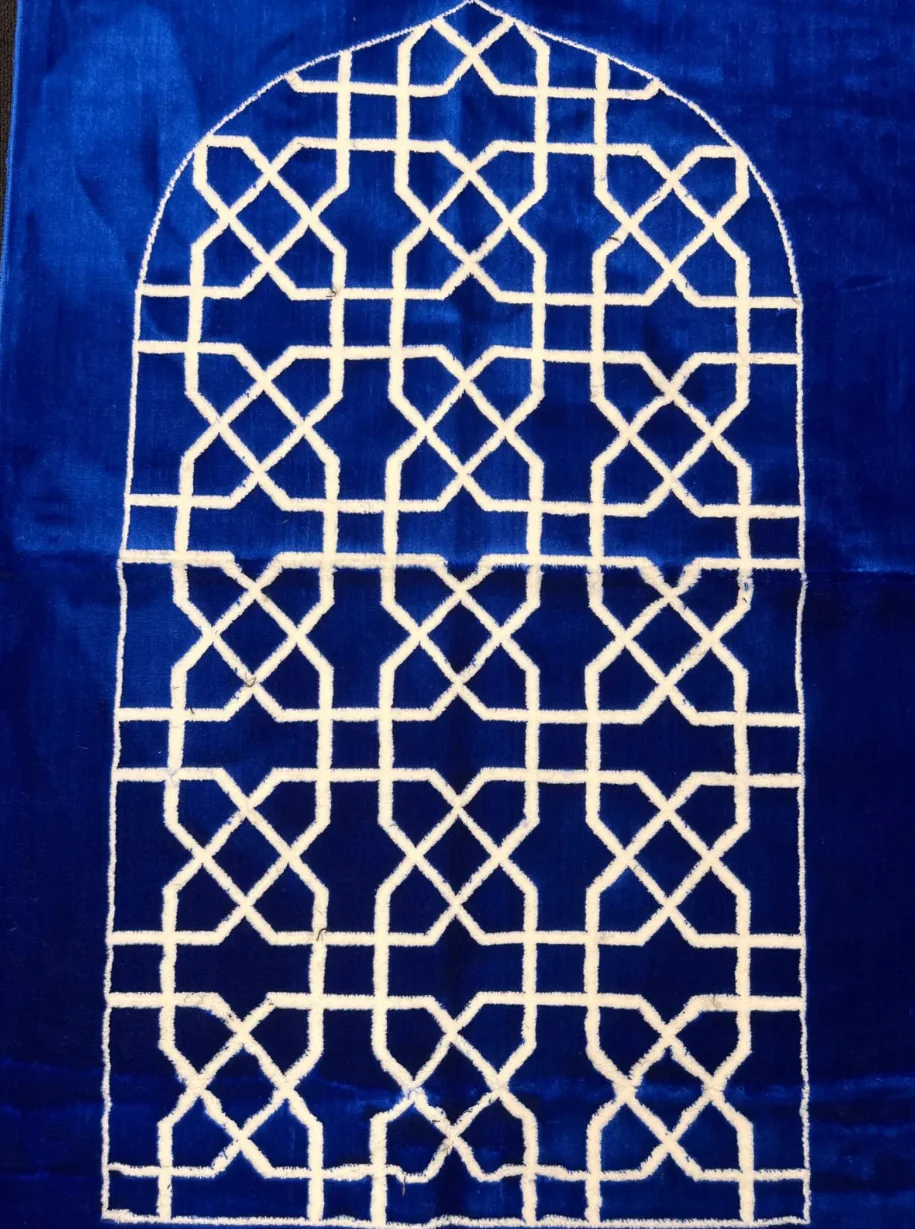 Elise Prayer Rug - Blue - Image 3