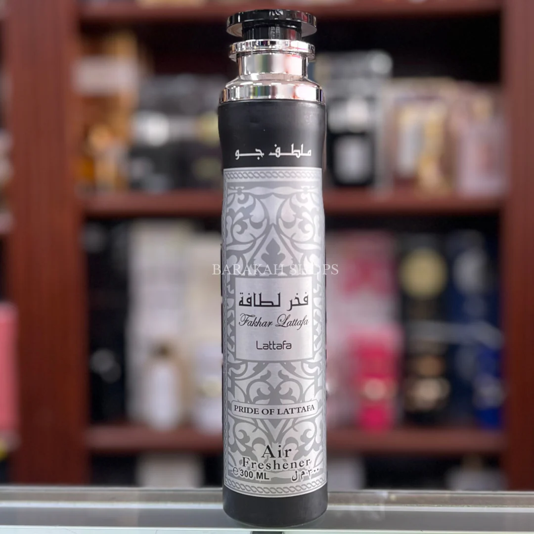 Lattafa Fakhar Silver Air Freshener - 300ml Long Lasting Odor Eliminating - Image 2