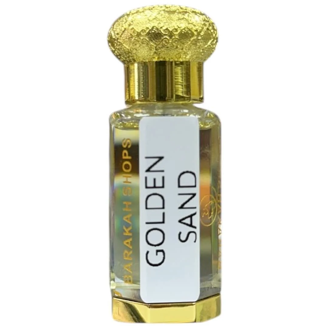 Golden Sand - 12ml Concentrated Attar Perfume Oil Long Lasting Alcohol Free - Image 2