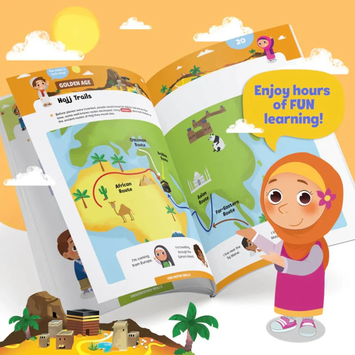 Hajj & Umrah Activity Book (Big Kids 8+) - Image 3