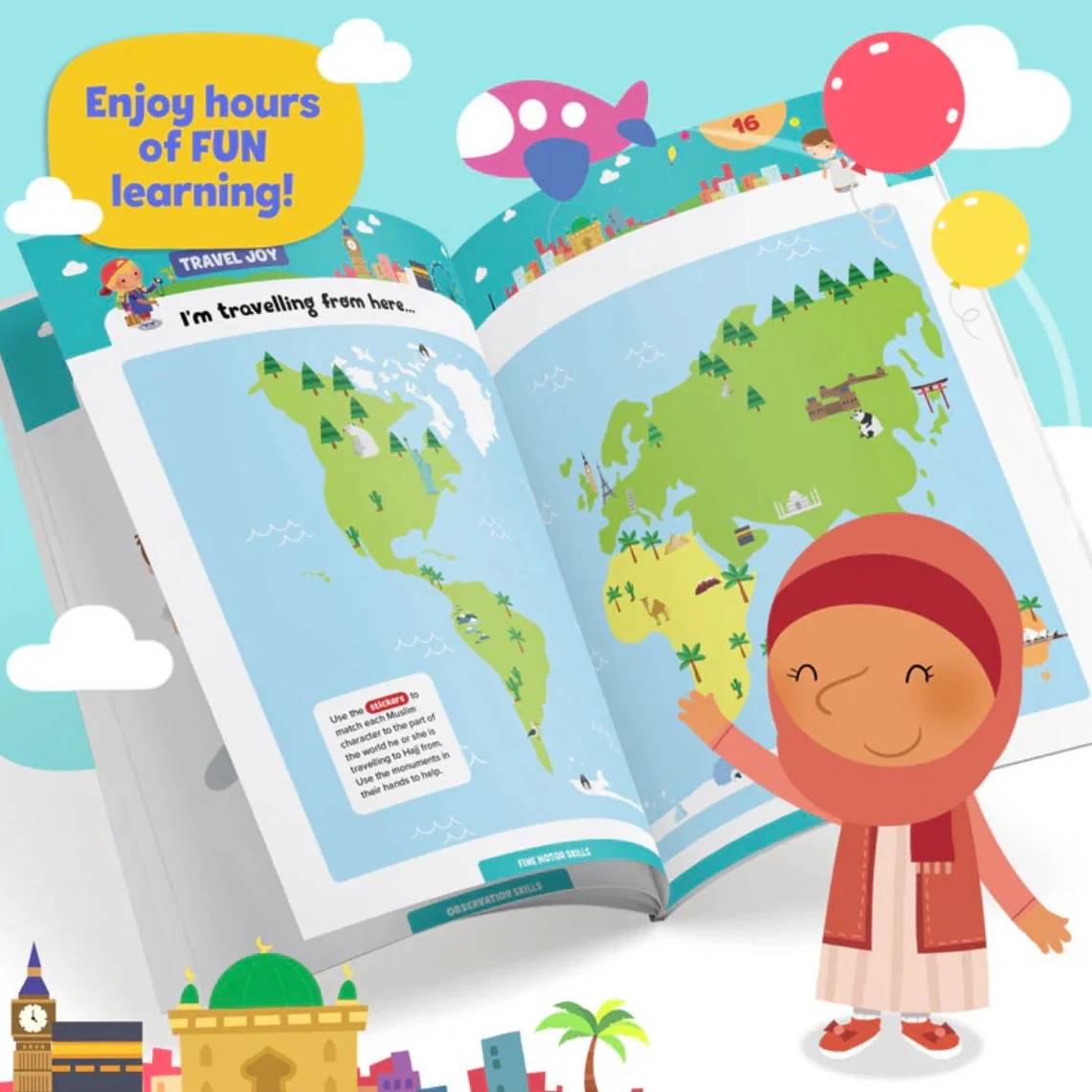 Hajj & Umrah Activity Book (Little Kids 5+) - Image 3
