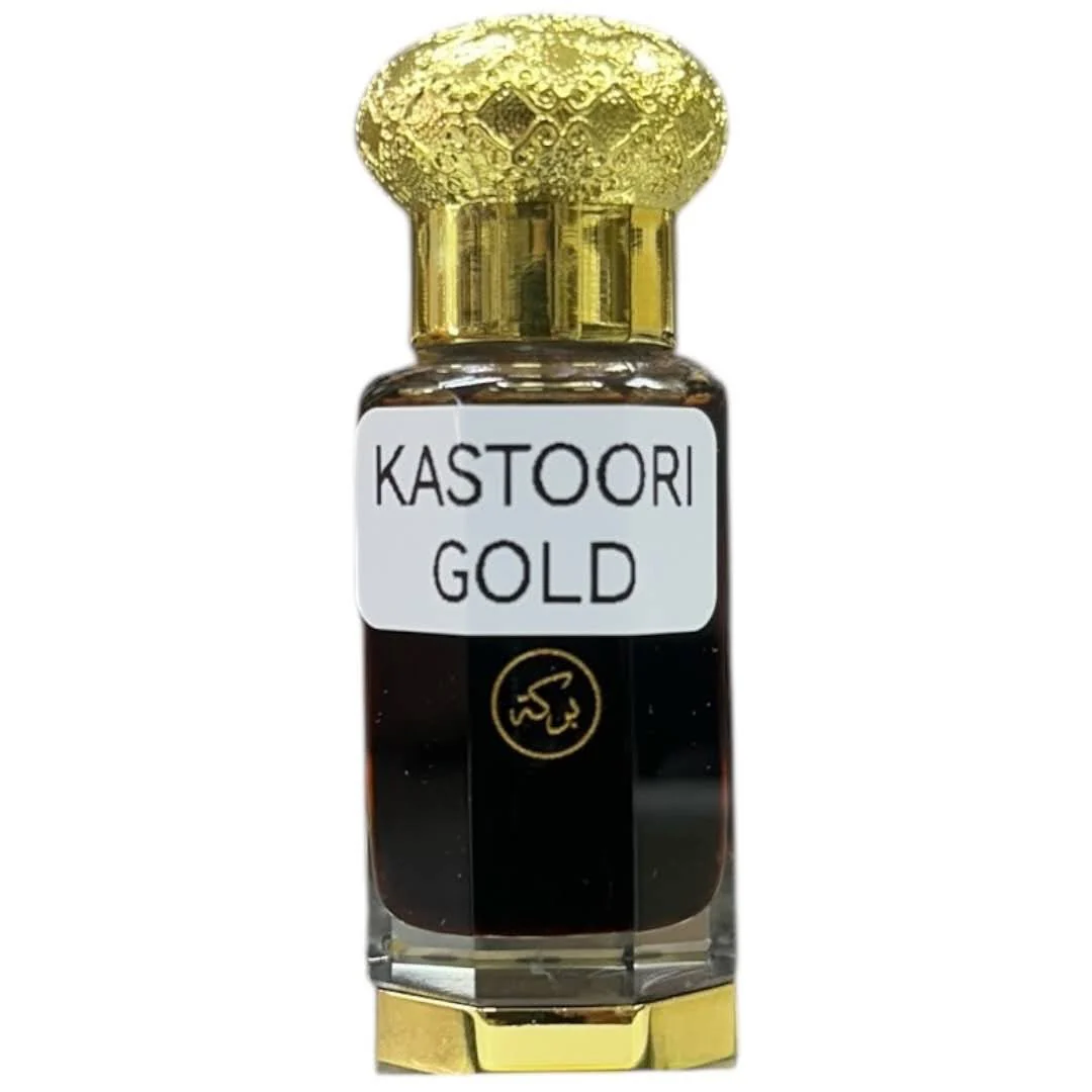 Kastoori Gold - 12ml Concentrated Attar Perfume Oil Long Lasting Alcohol Free - Image 2