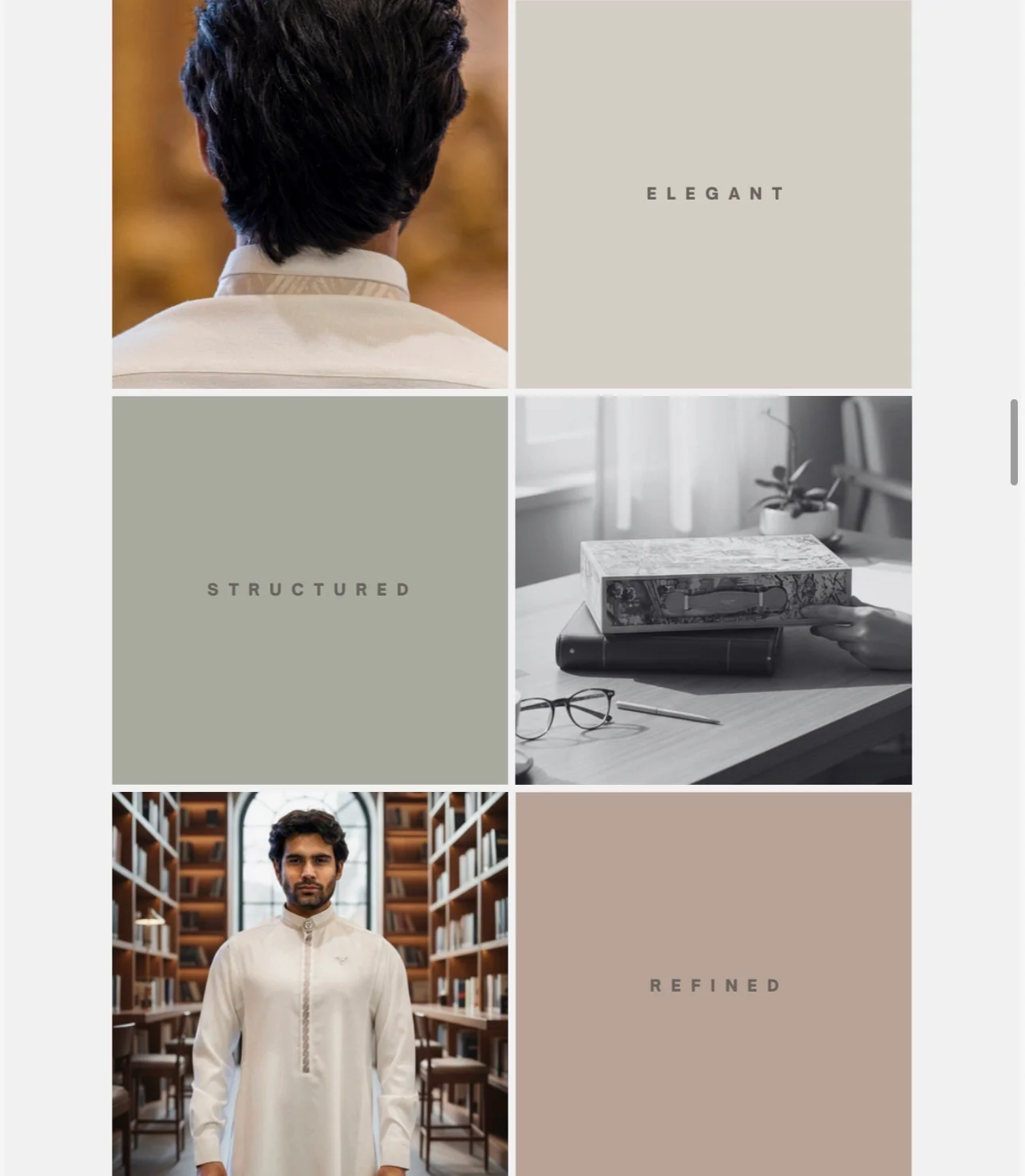 Mens Luxury Thobe AL AMEER - Opulent Mist - Image 6
