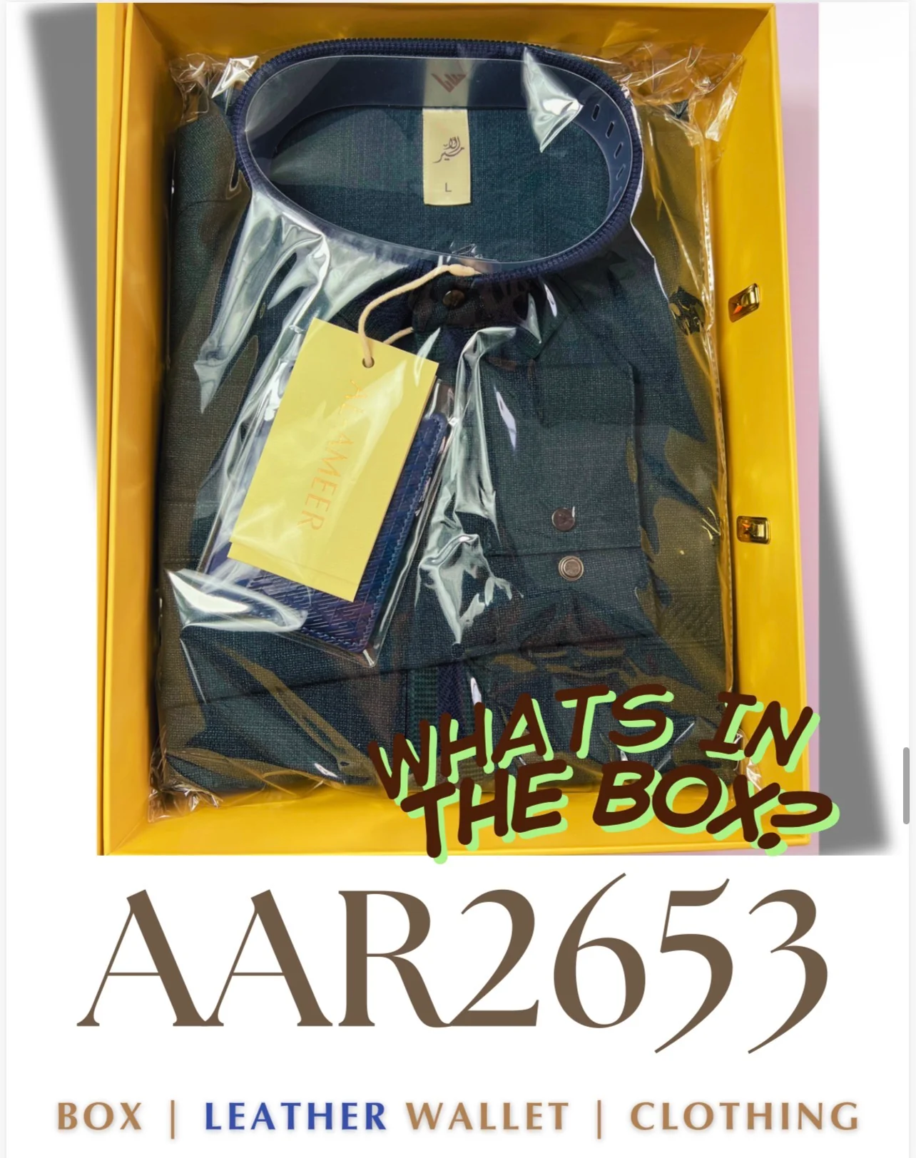 Mens Luxury Thobe AL AMEER - The Meridian - Image 2