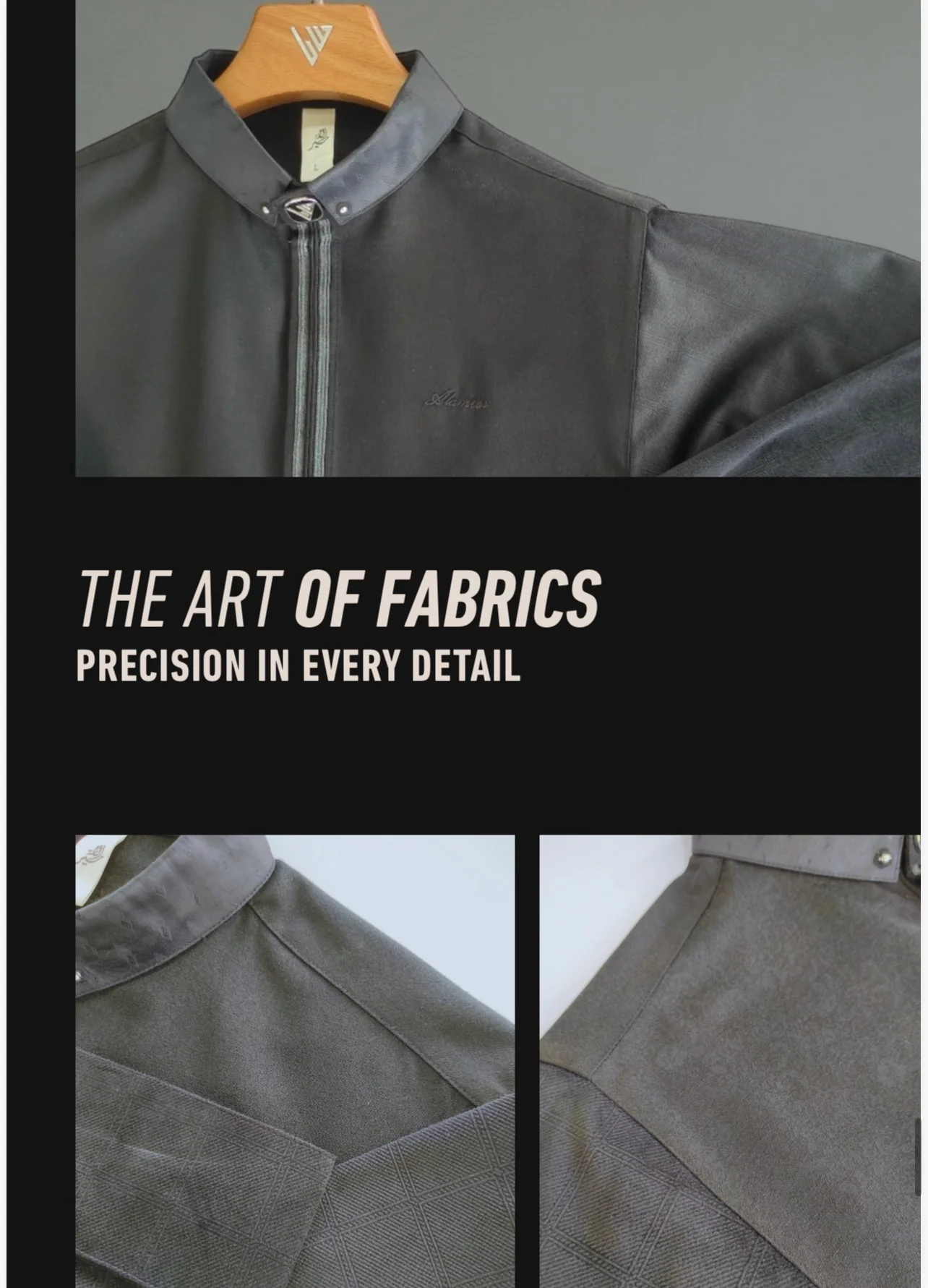 Mens Luxury Thobe AL AMEER - The Vanguard - Image 3