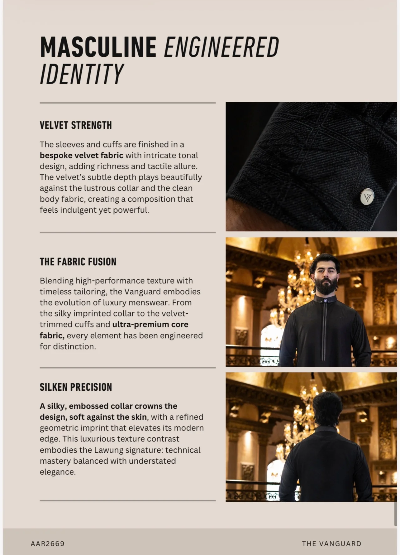 Mens Luxury Thobe AL AMEER - The Vanguard - Image 4