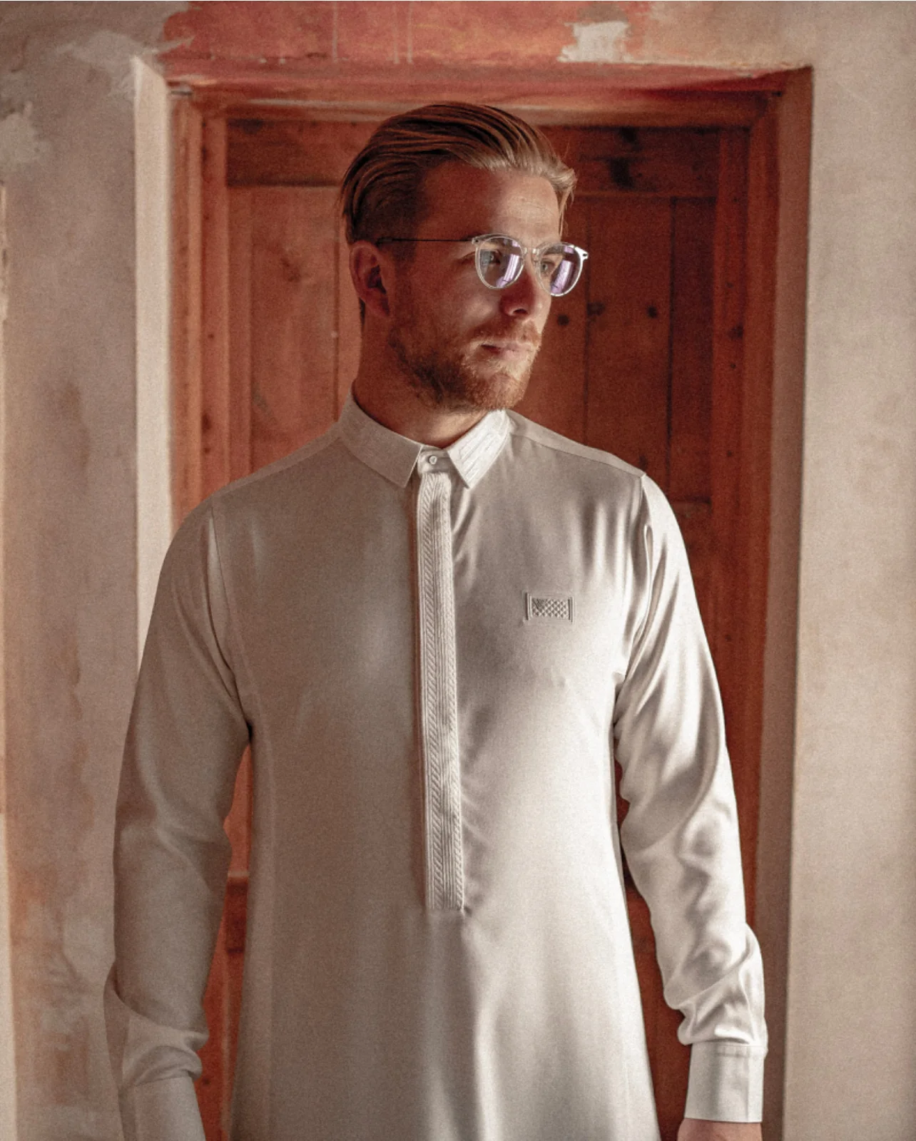 Mens Thobe AL AMEER - White AAR25322 - Image 2