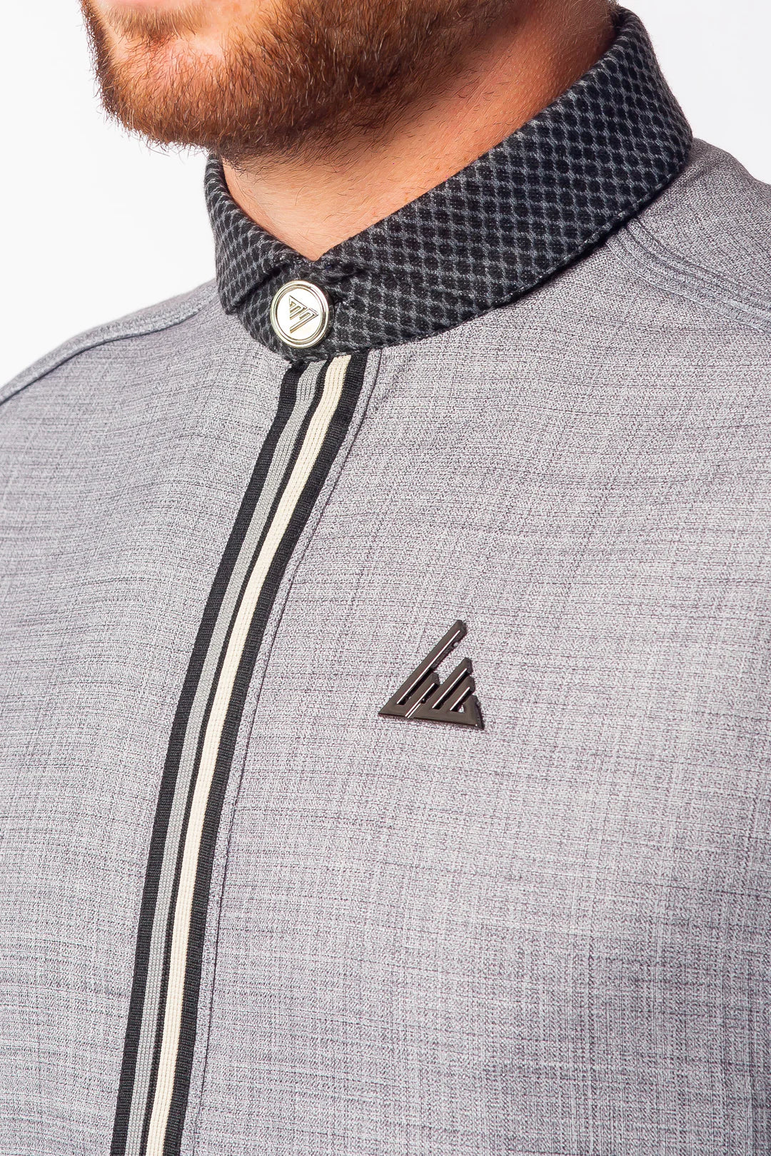 Mens Thobe AL AMEER - Gray - Image 3