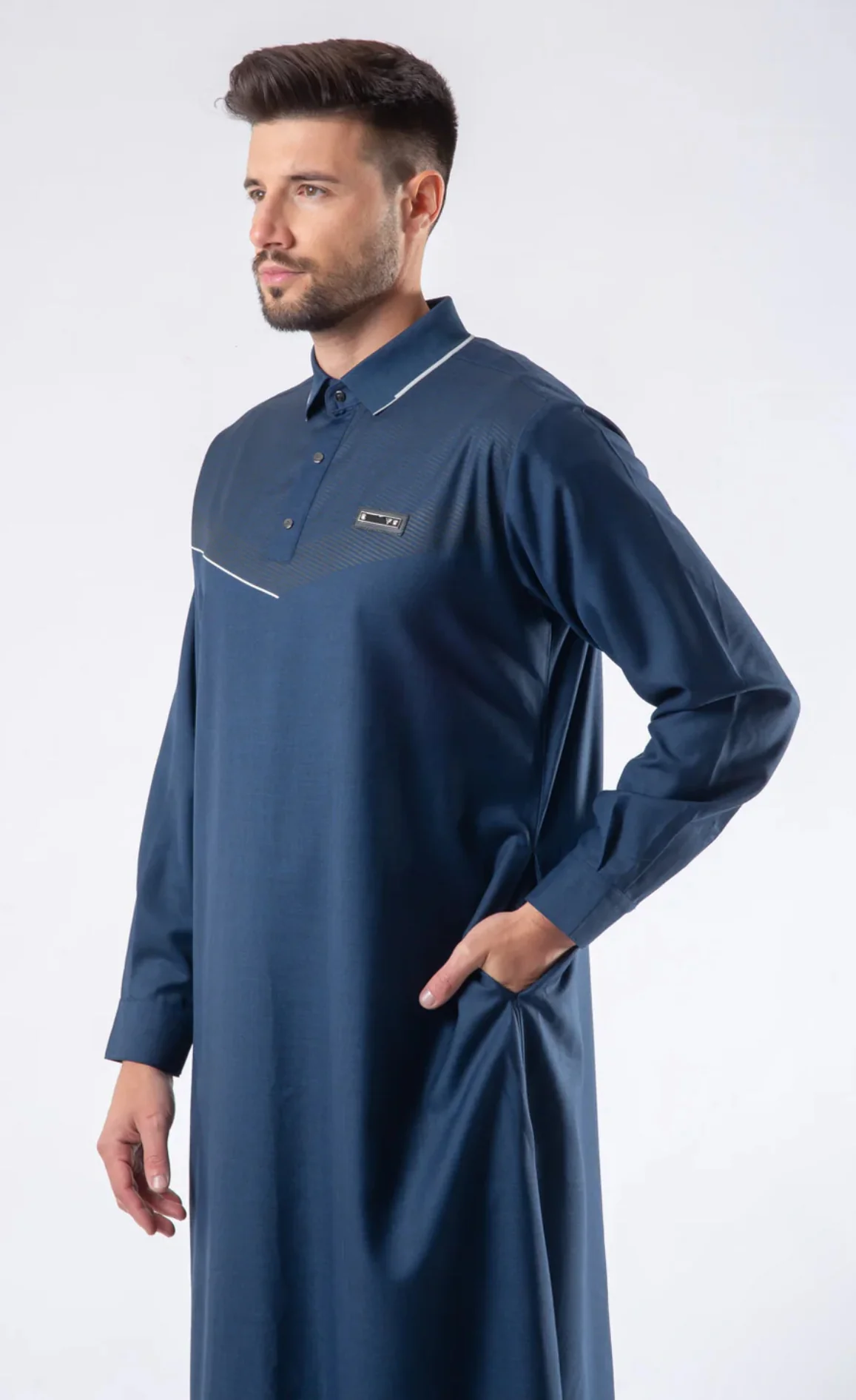 Mens Thobe LAWUNG - Navy Blue - Image 4
