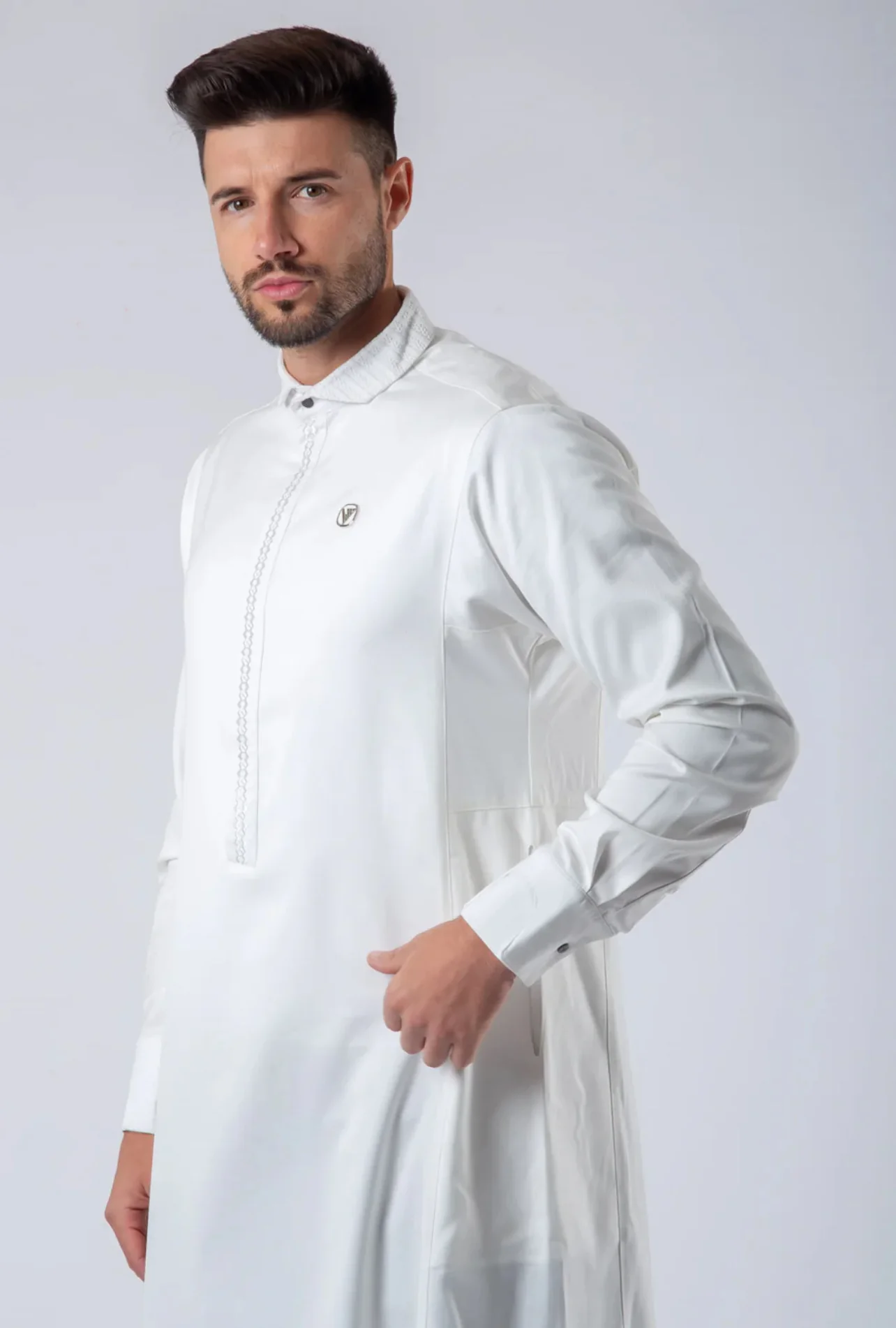 Mens Thobe AL AMEER - White - Image 6