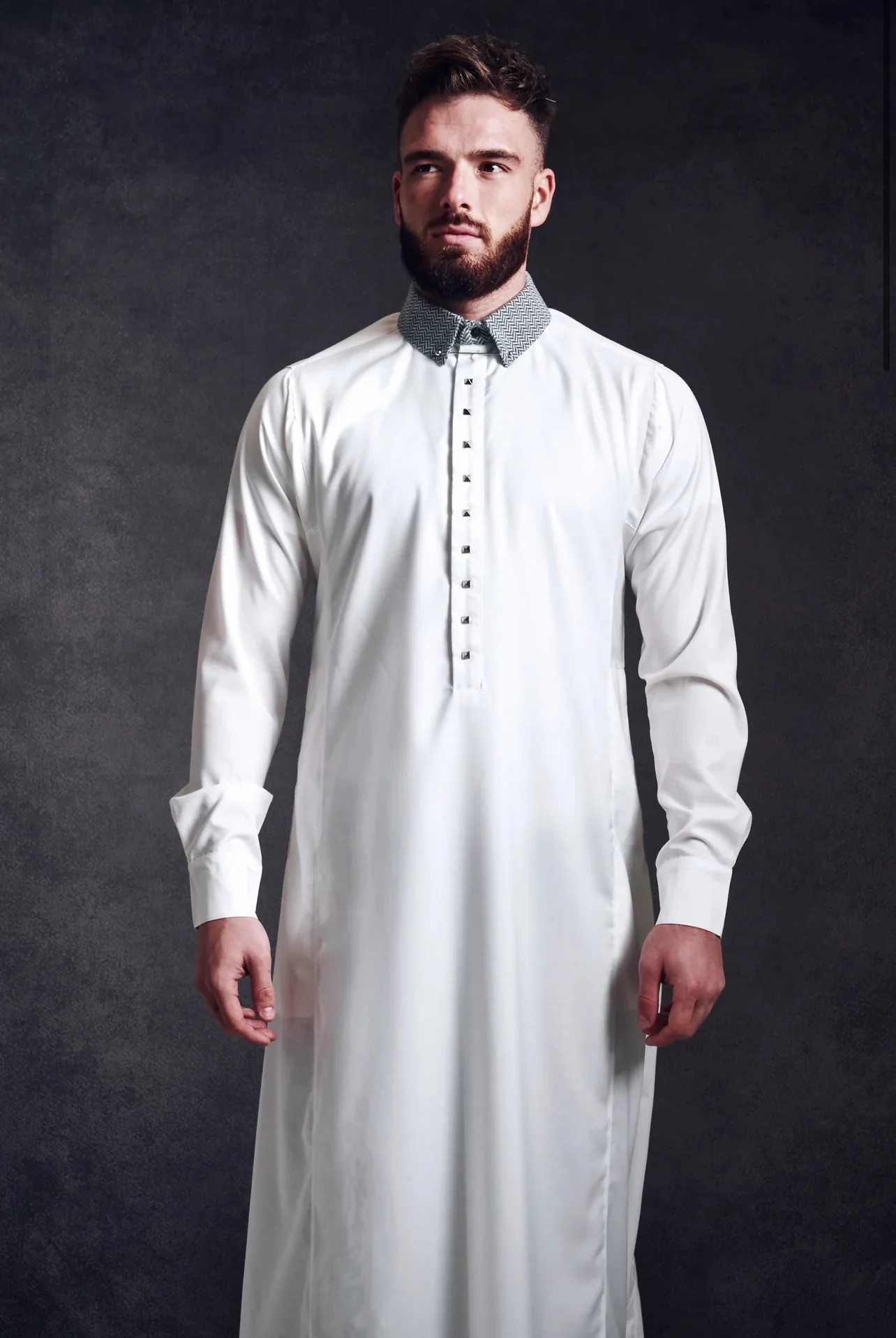 Mens Thobe AL AMEER - White - Image 2