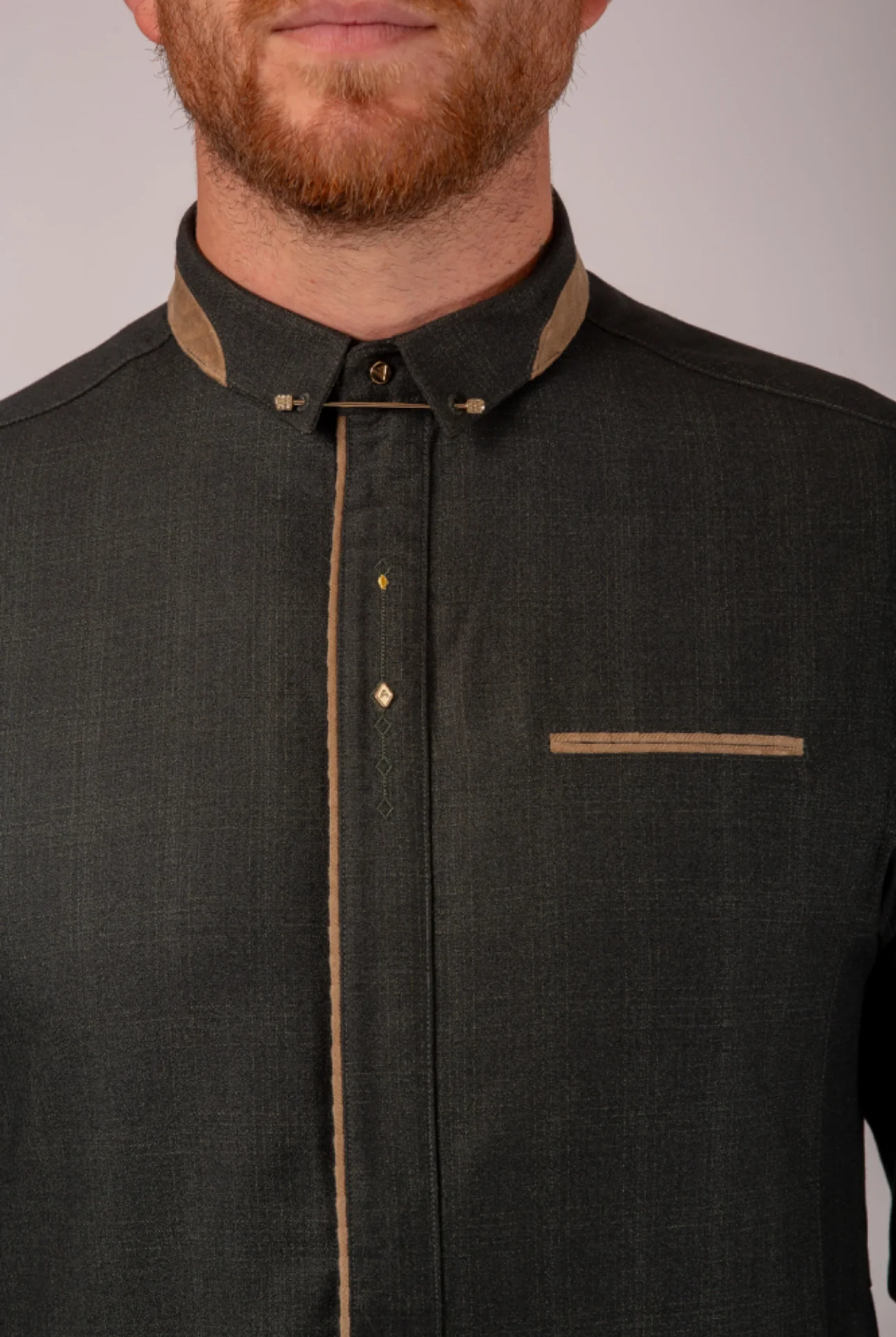 Mens Thobe AL AMEER - Green AAR25301 - Image 3