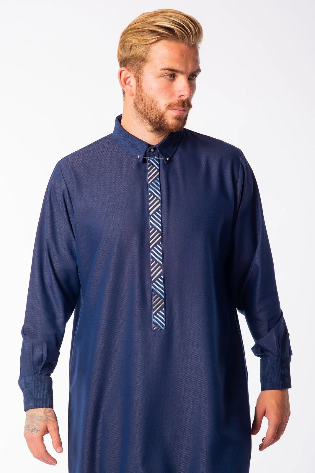 Mens Thobe LAWUNG - Blue - Image 4
