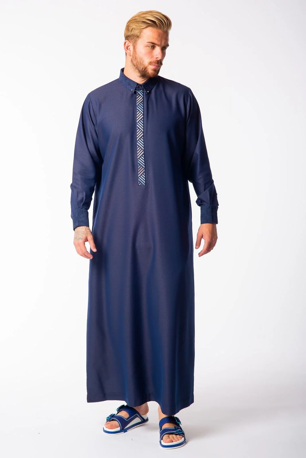 Mens Thobe LAWUNG - Blue - Image 6