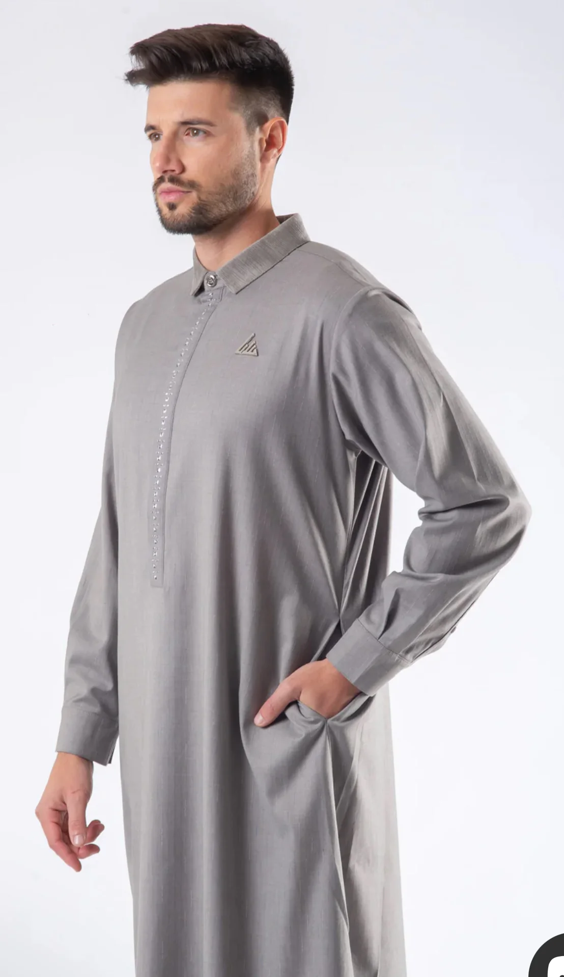 Mens Thobe LAWUNG - Gray - Image 3
