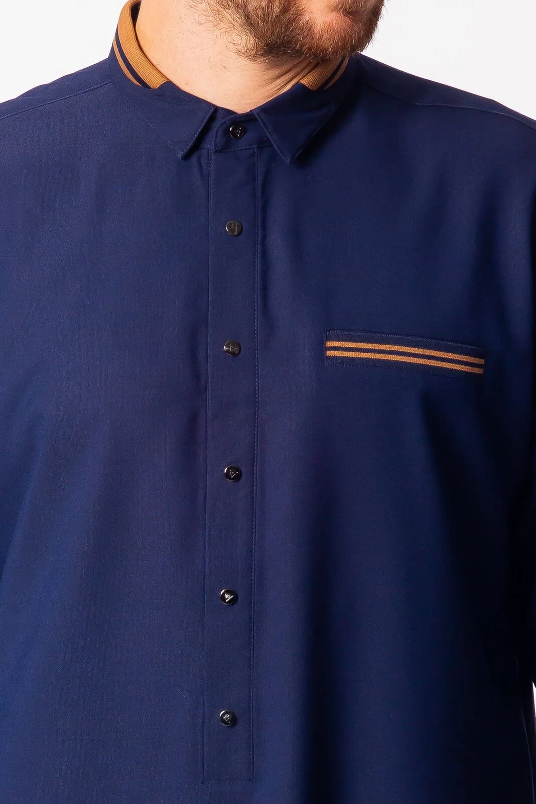 Mens Thobe LAWUNG - Navy Blue - Image 3