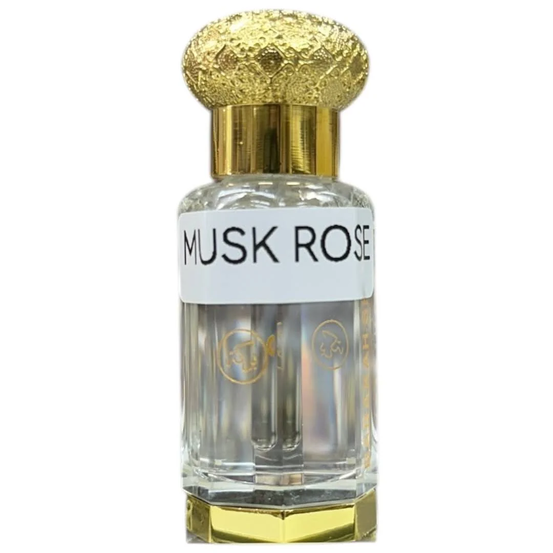 Musk Rose - 12ml Concentrated Attar Perfume Oil Long Lasting Alcohol Free - Image 2