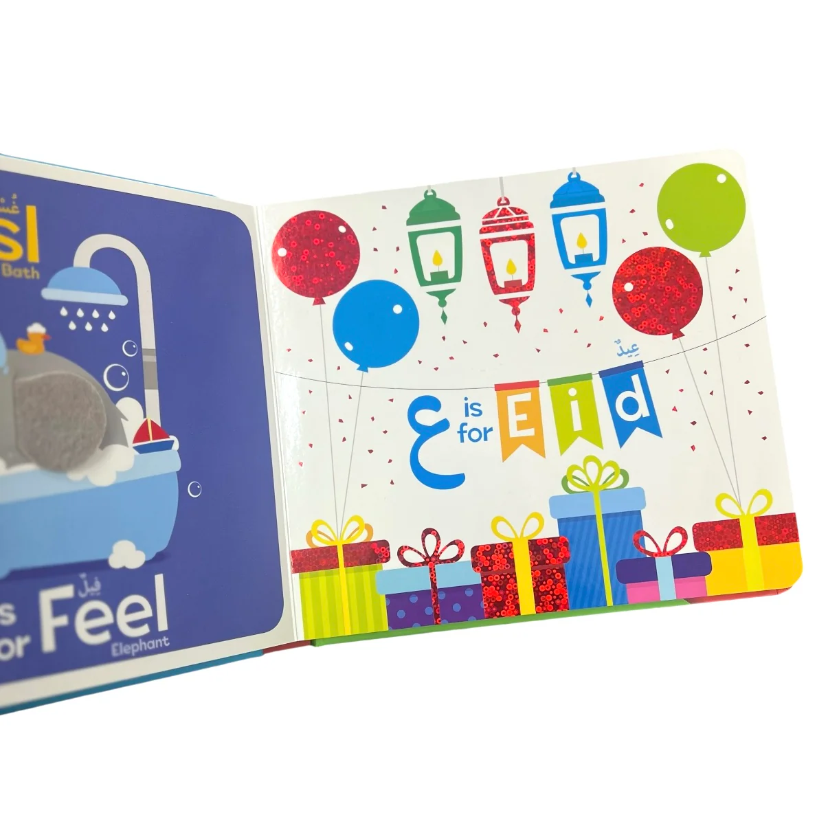 My Touch and Feel Alif Baa Taa Board Book - Image 2