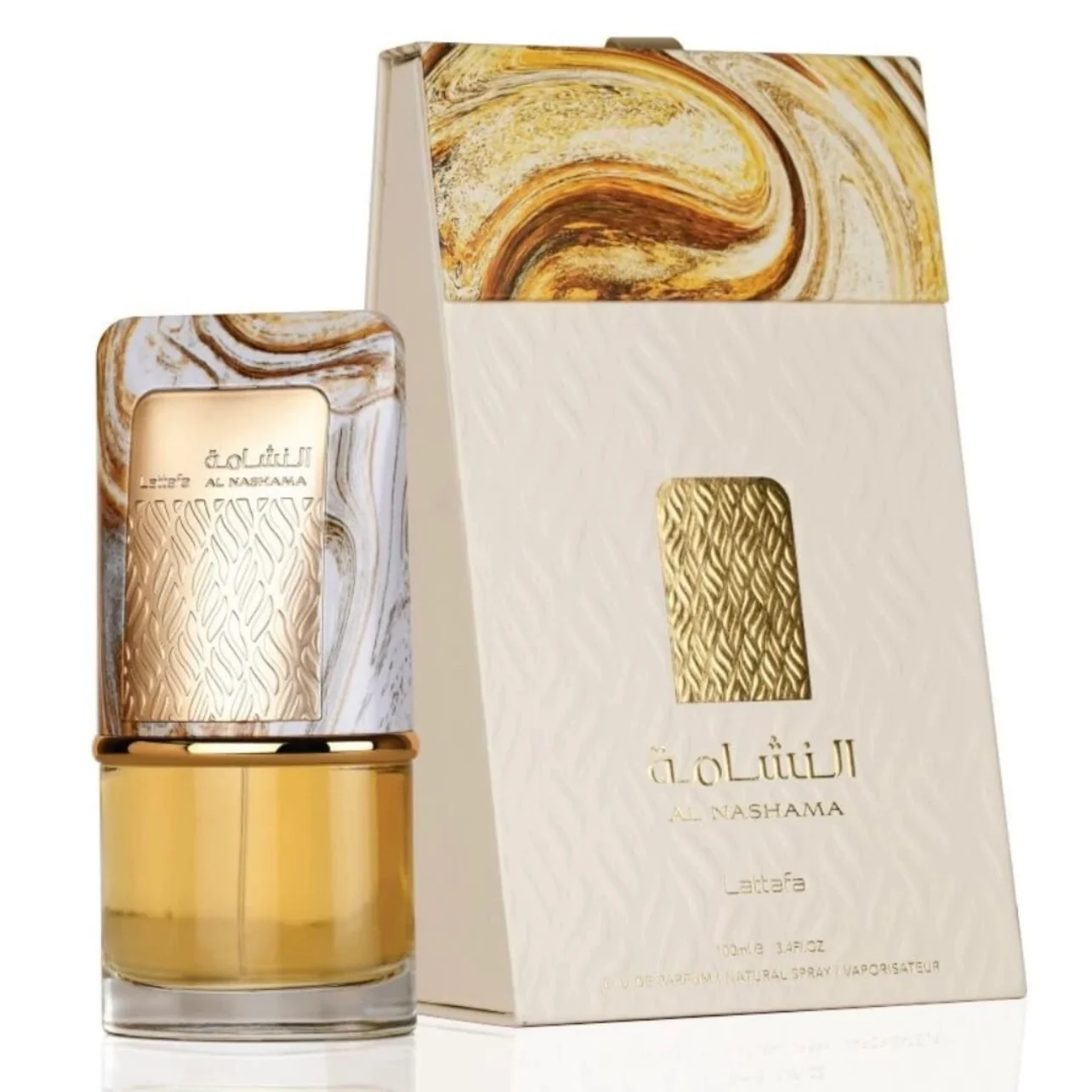 NEW Al Nashama Lattafa Perfume Spray Cologne EDP 100mL 3.4fl oz - Image 2