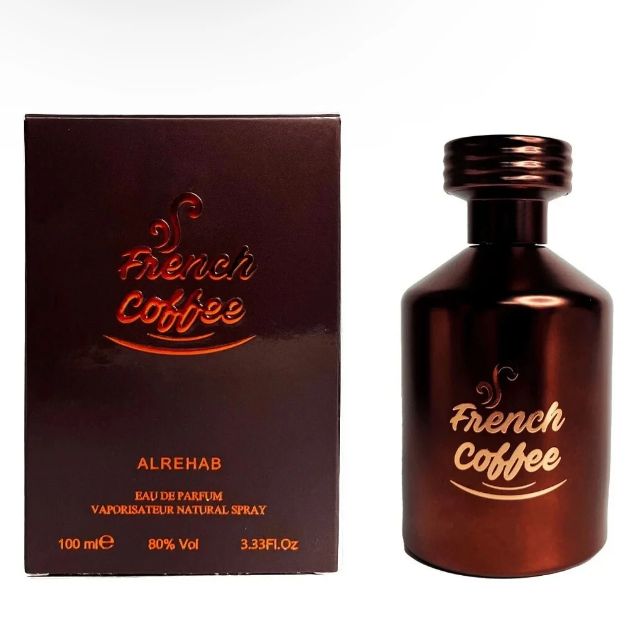 NEW French Coffee Al Rehab Perfume Spray Unisex EDP 100mL 3.4fl oz