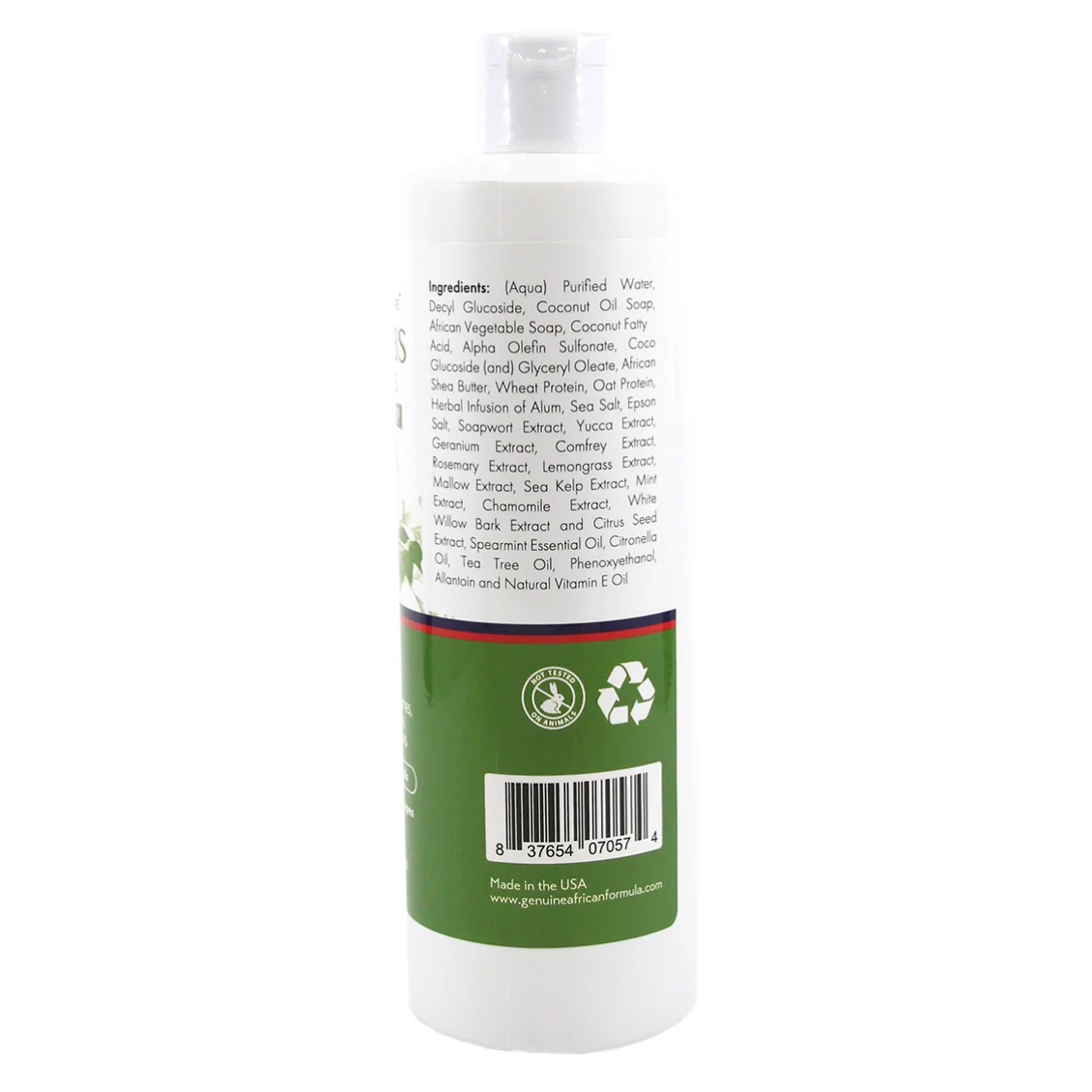 Nine Herbs Detoxifying Body Wash - 16 oz. - Image 2