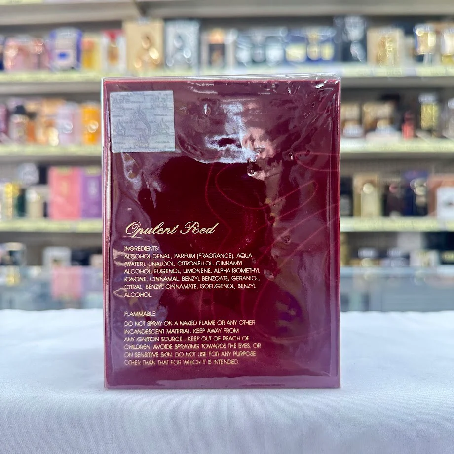 Opulent Red EDP by Lattafa - 100mL Perfume - Image 3