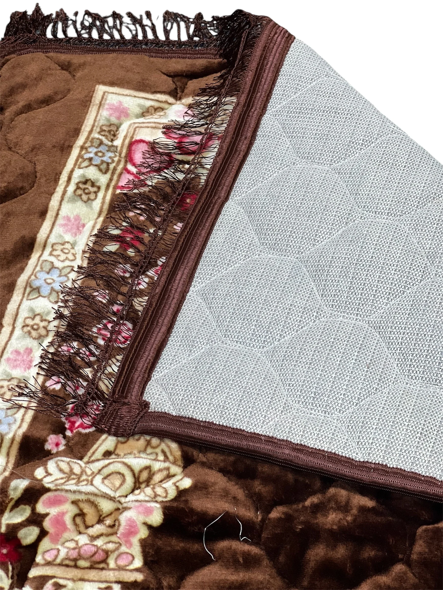 Padded Prayer Rug - Brown - Image 3