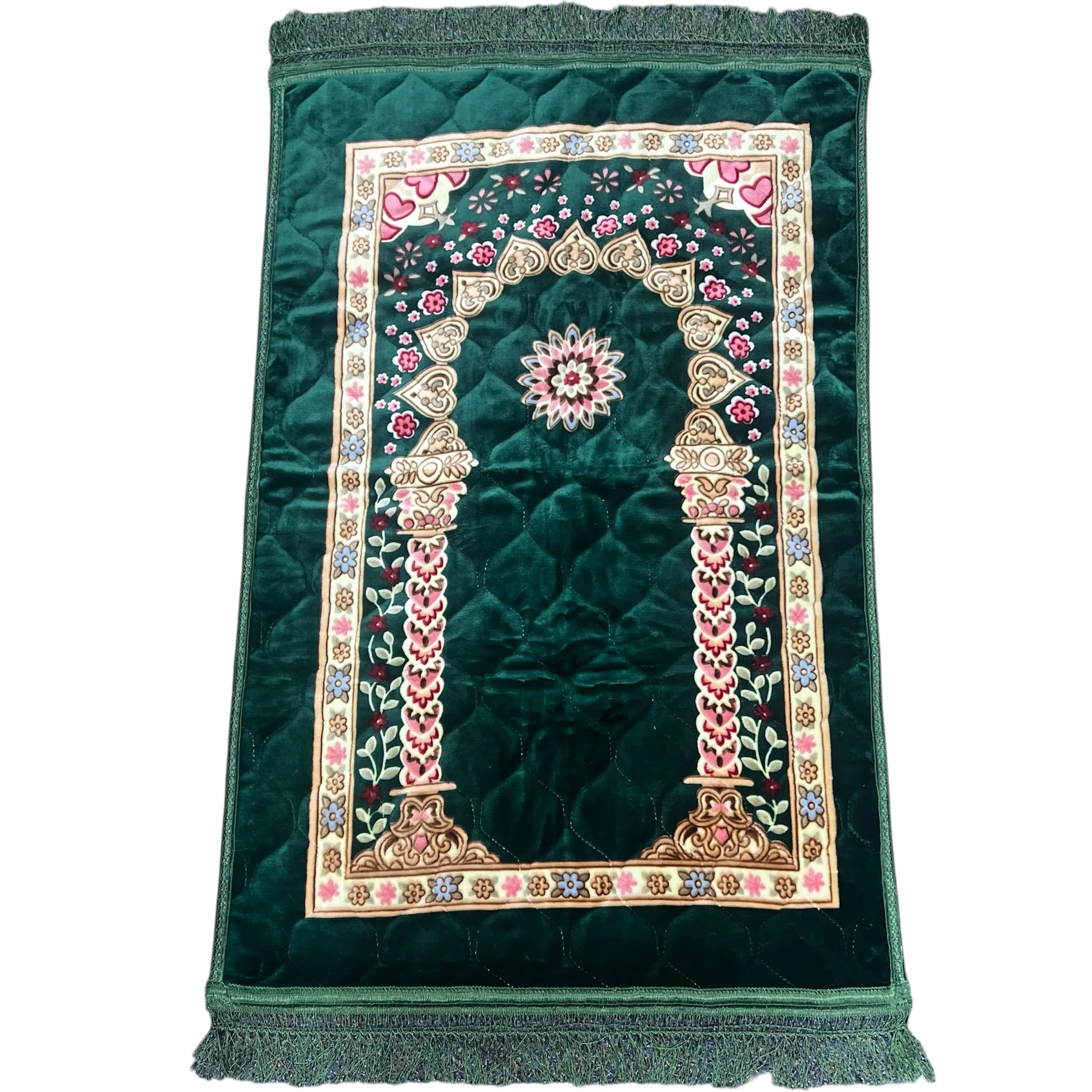 Padded Prayer Rug - Green - Image 2