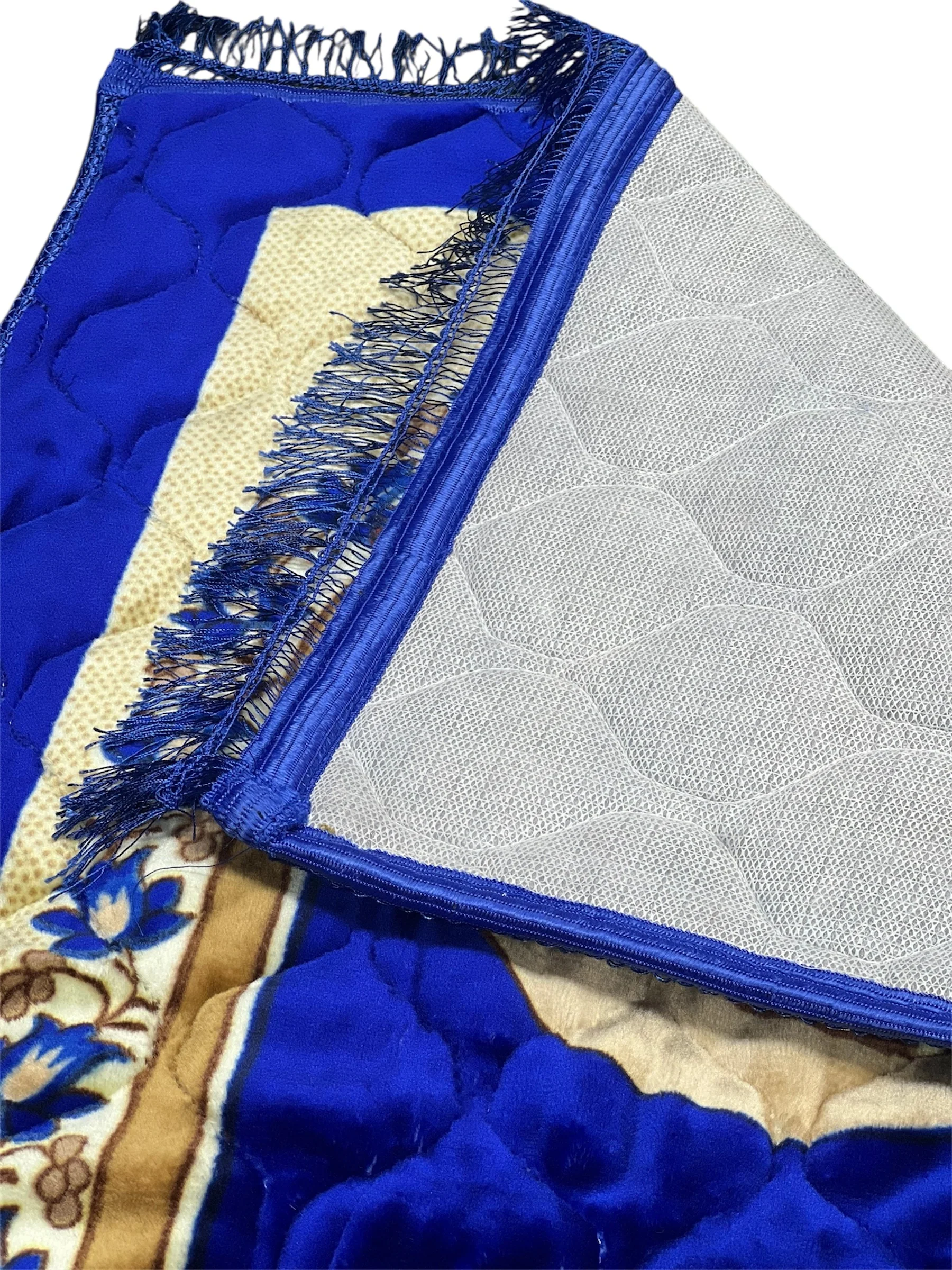 Padded Prayer Rug - Royal Blue - Image 3