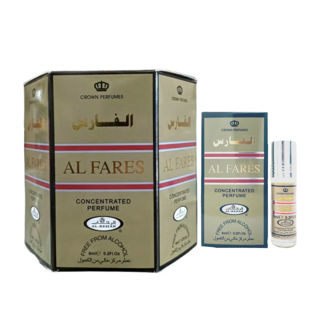 Al Rehab 6ml Roll On Perfume Oil - Al Fares - Image 2