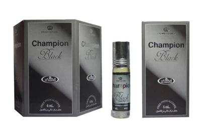 Al Rehab 6ml Roll On Perfume Oil - Champion Black - Image 2
