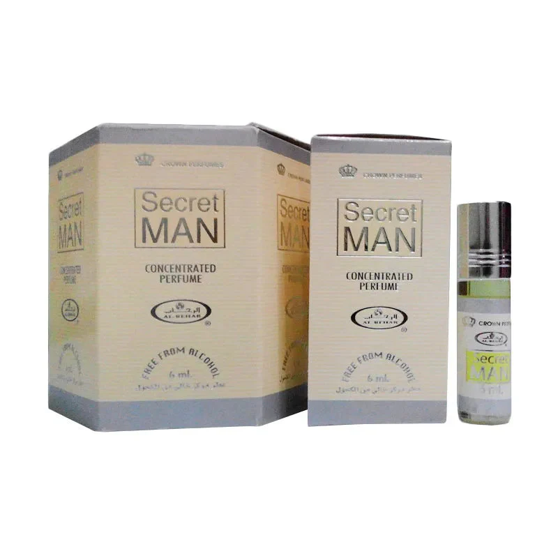 Al Rehab 6ml Roll On Perfume Oil - Secret Man - Image 2