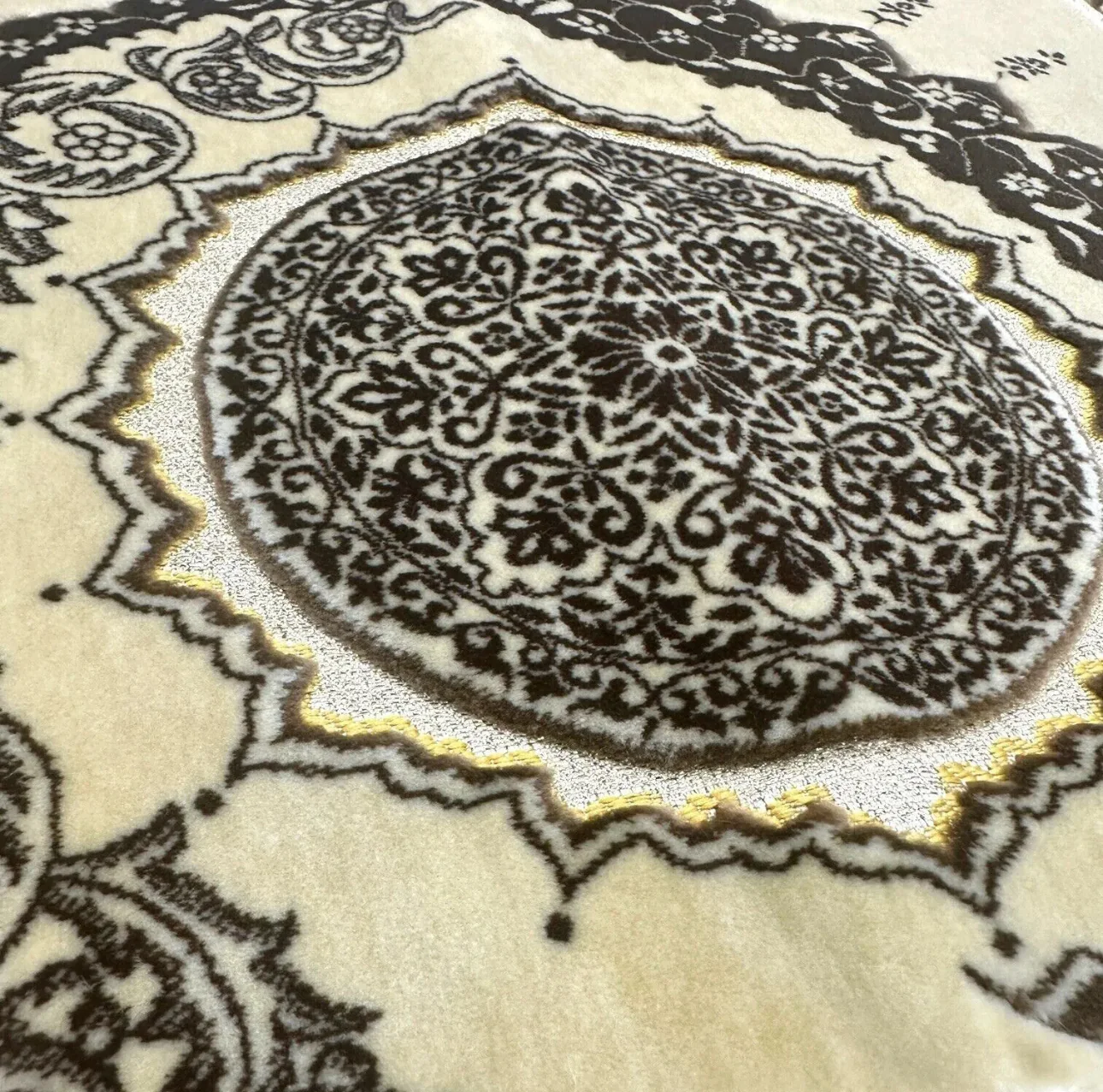 Semazen Prayer Rug - Blue - Image 3