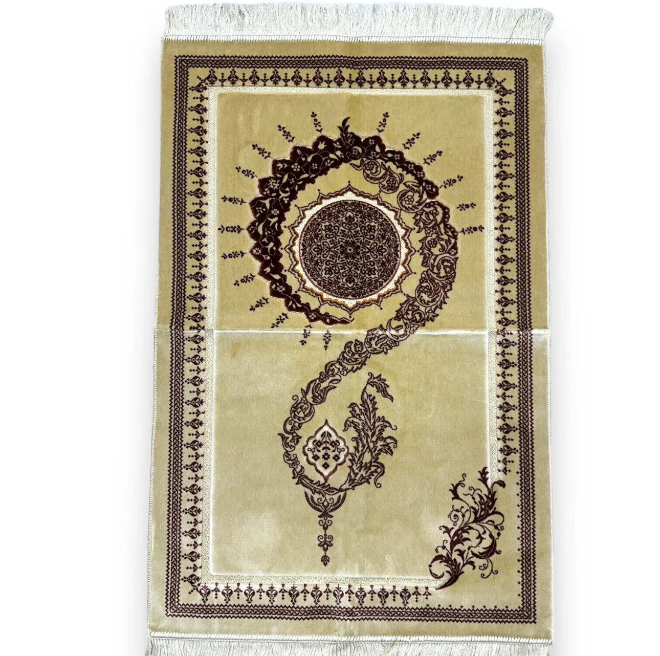 Semazen Prayer Rug - Maroon