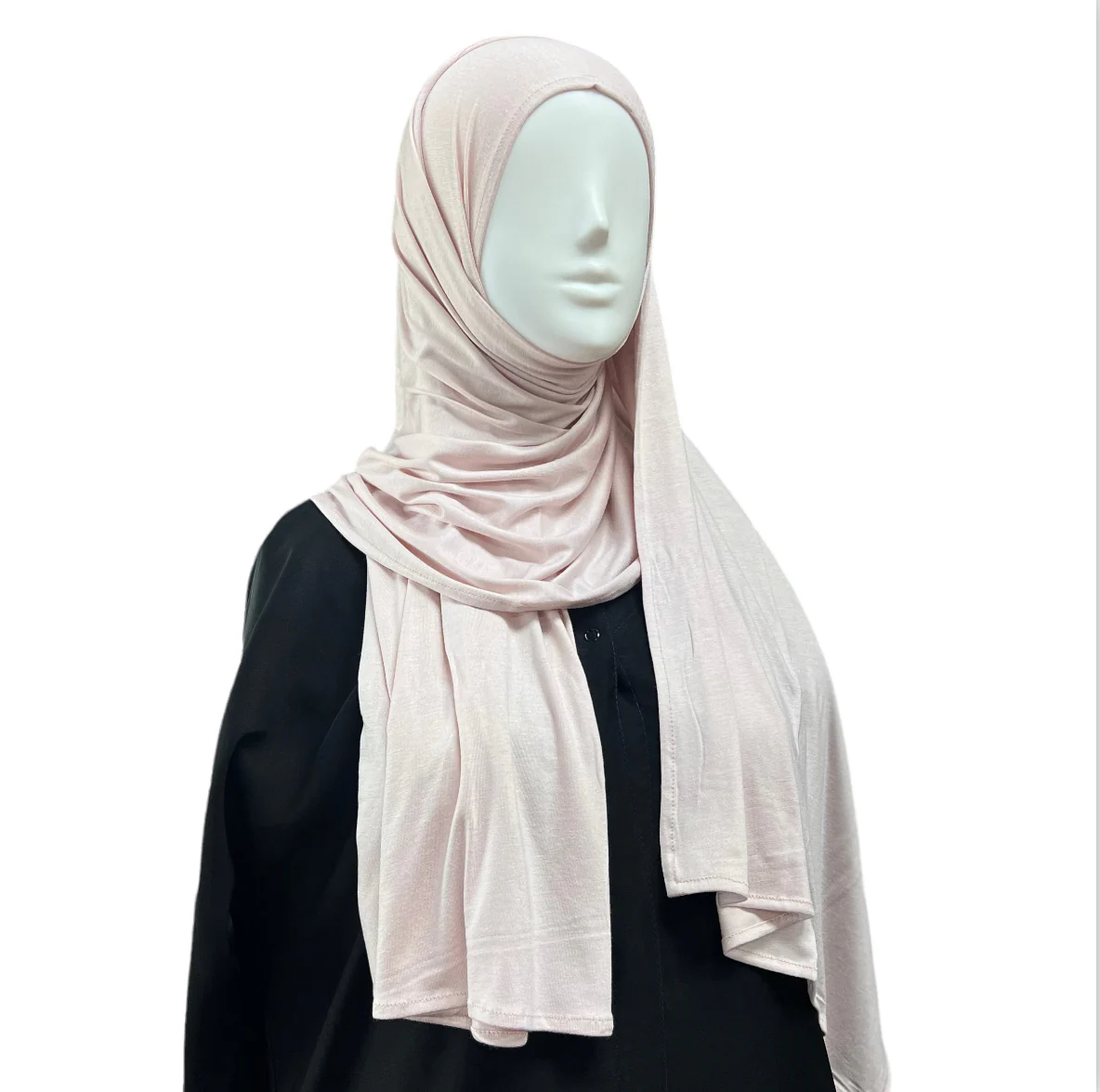 Small Jersey Hijab - Mouse Pink