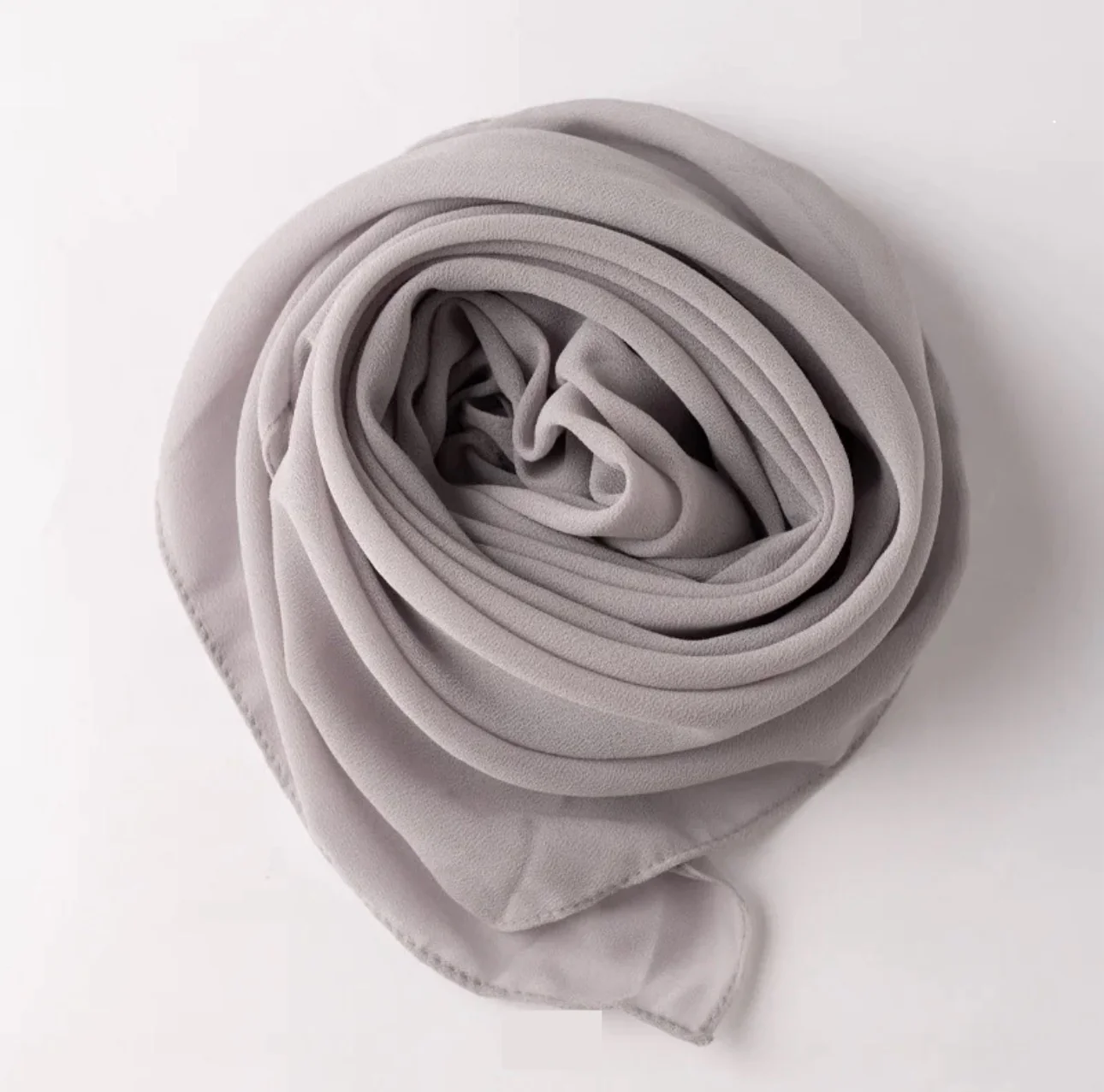 Square Chiffon - Light Gray
