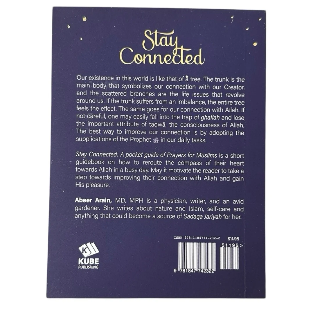 Stay Connected: A Pocket Guide of Prayers for Muslims by Abeer Arain Pocket Sized - Image 2